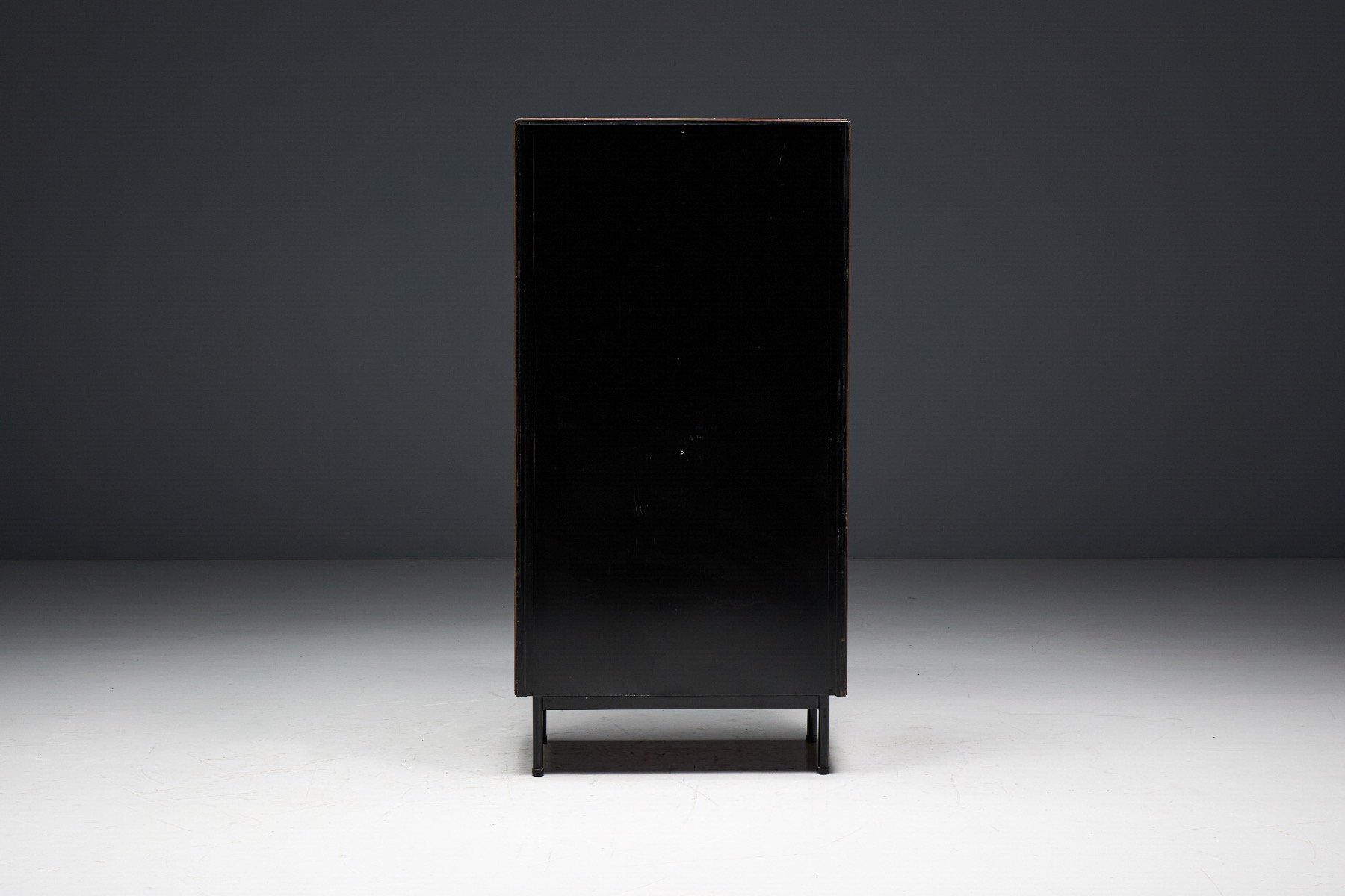 Museum level modernist wardrobe by Willy Van Der Meeren for Tubax