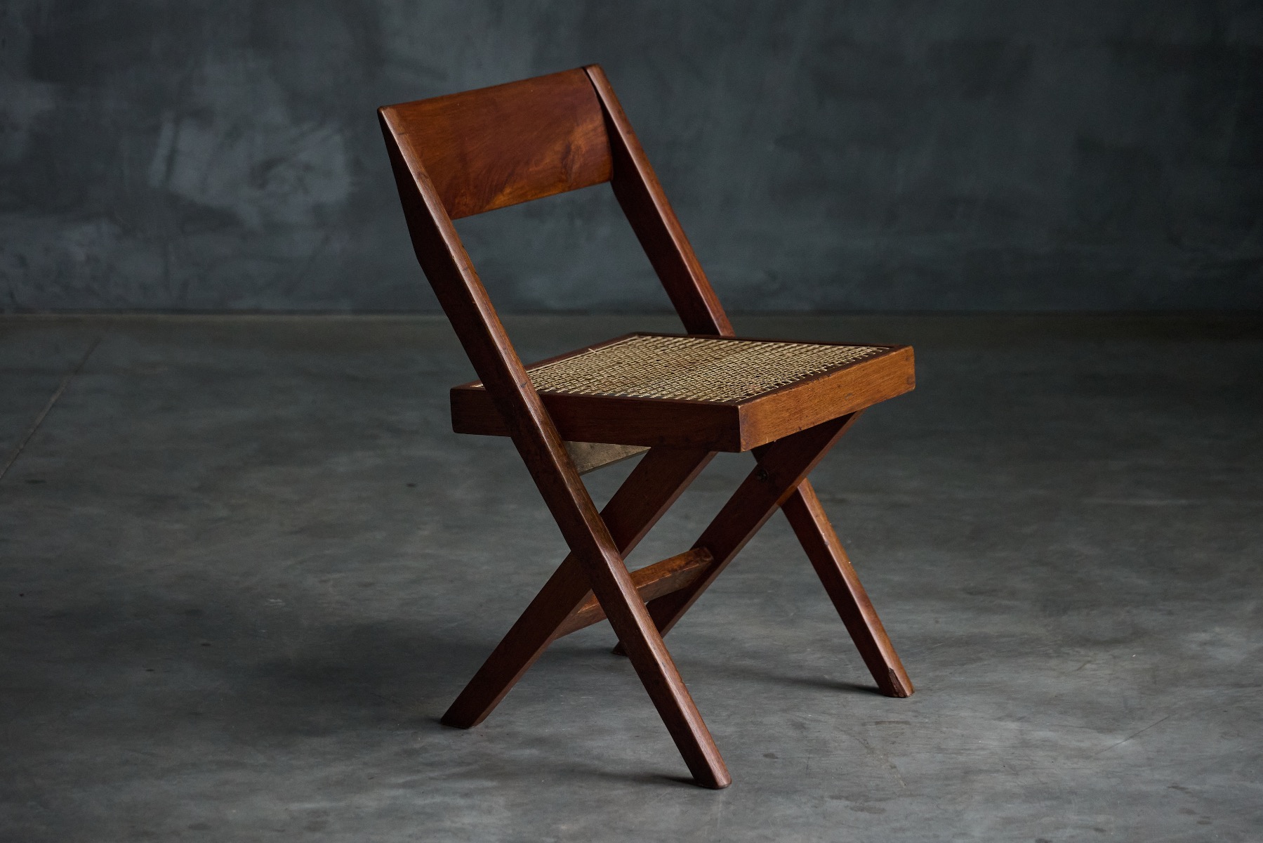 Mid century Indian modern library chair design