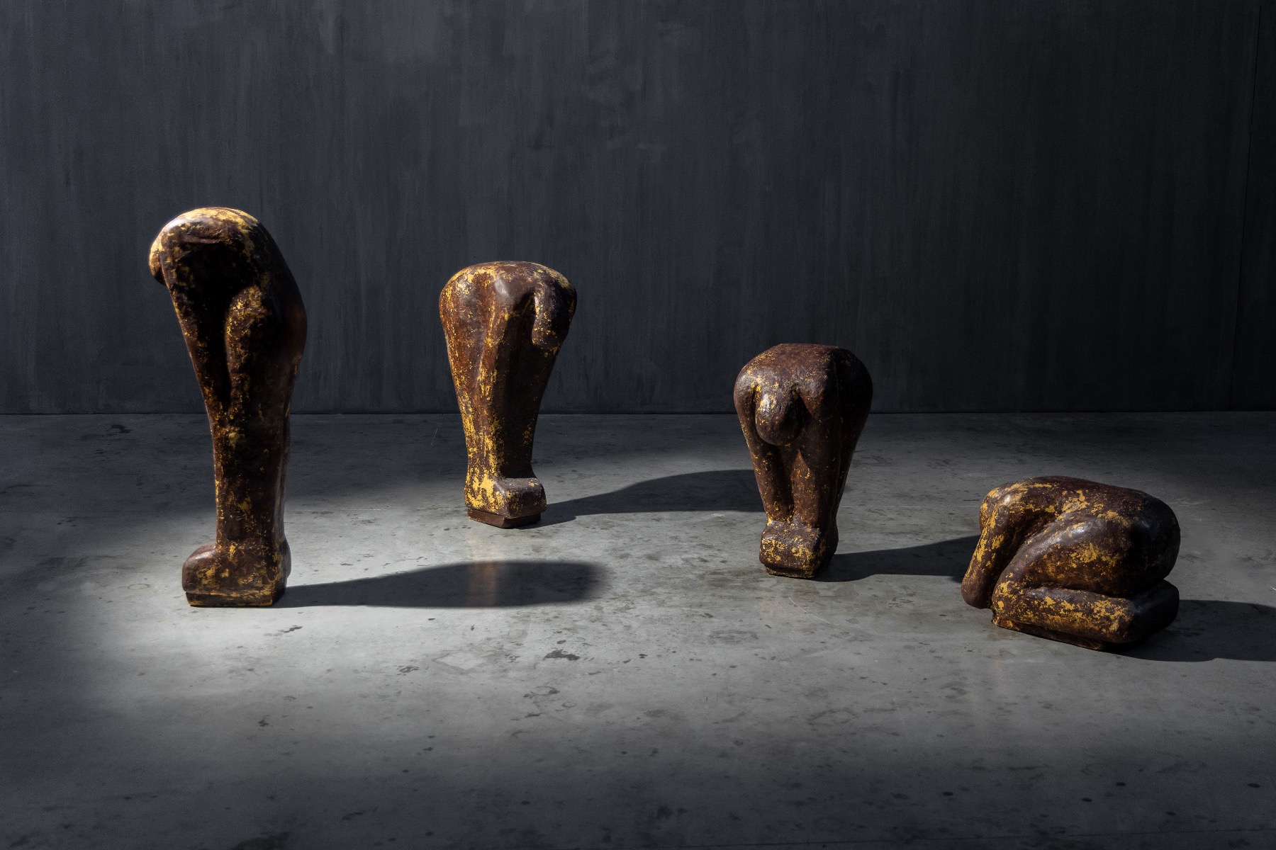 1970s figurative sculptures forming the Resurrection series