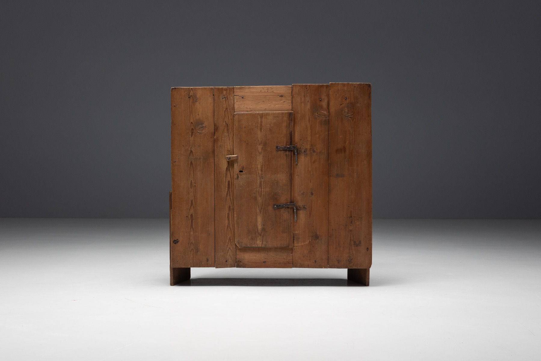 19th century alpine folk cupboard