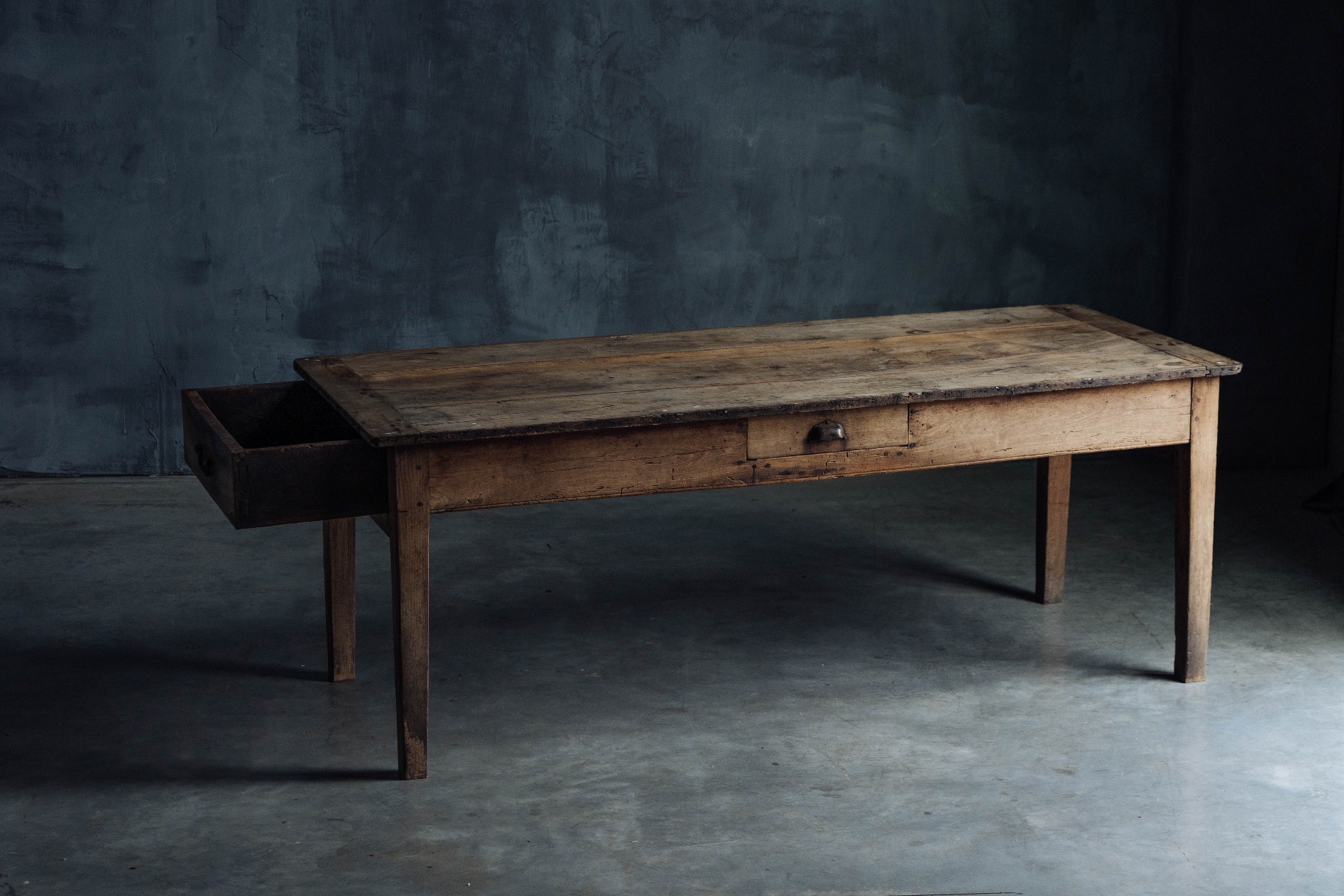 19th century art populaire wood table