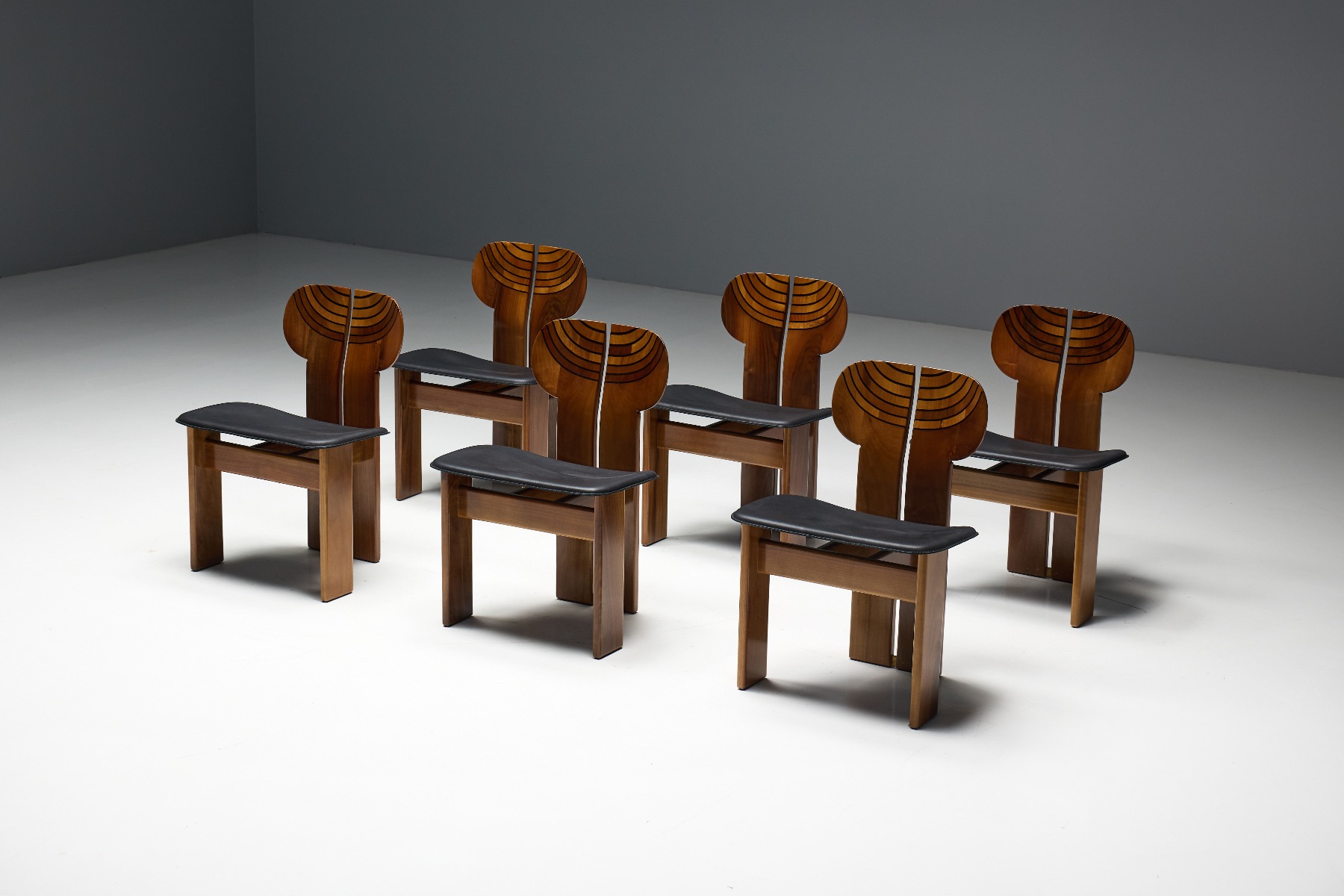 Africa chairs by Scarpa for Maxalto 1970s