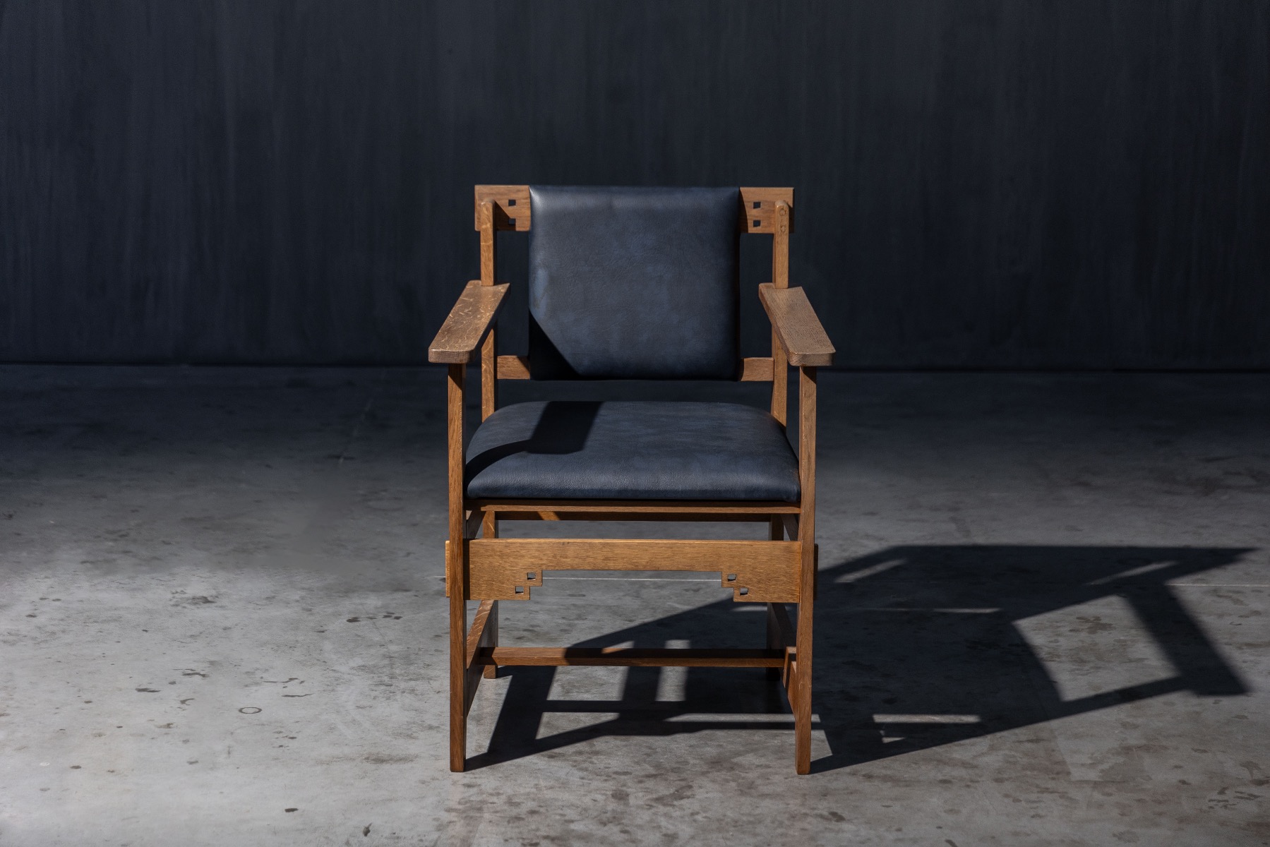 1920s Art Deco lounge chair by Alphonse Siebers