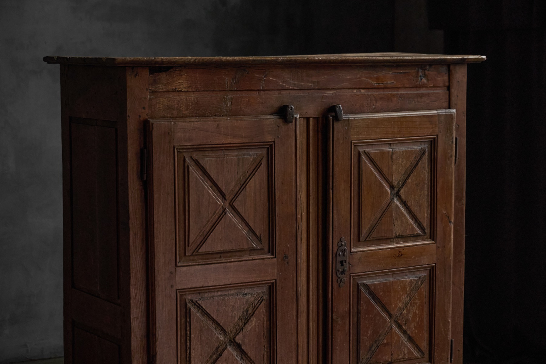 Alpine cabinet antique storage piece rustic furniture