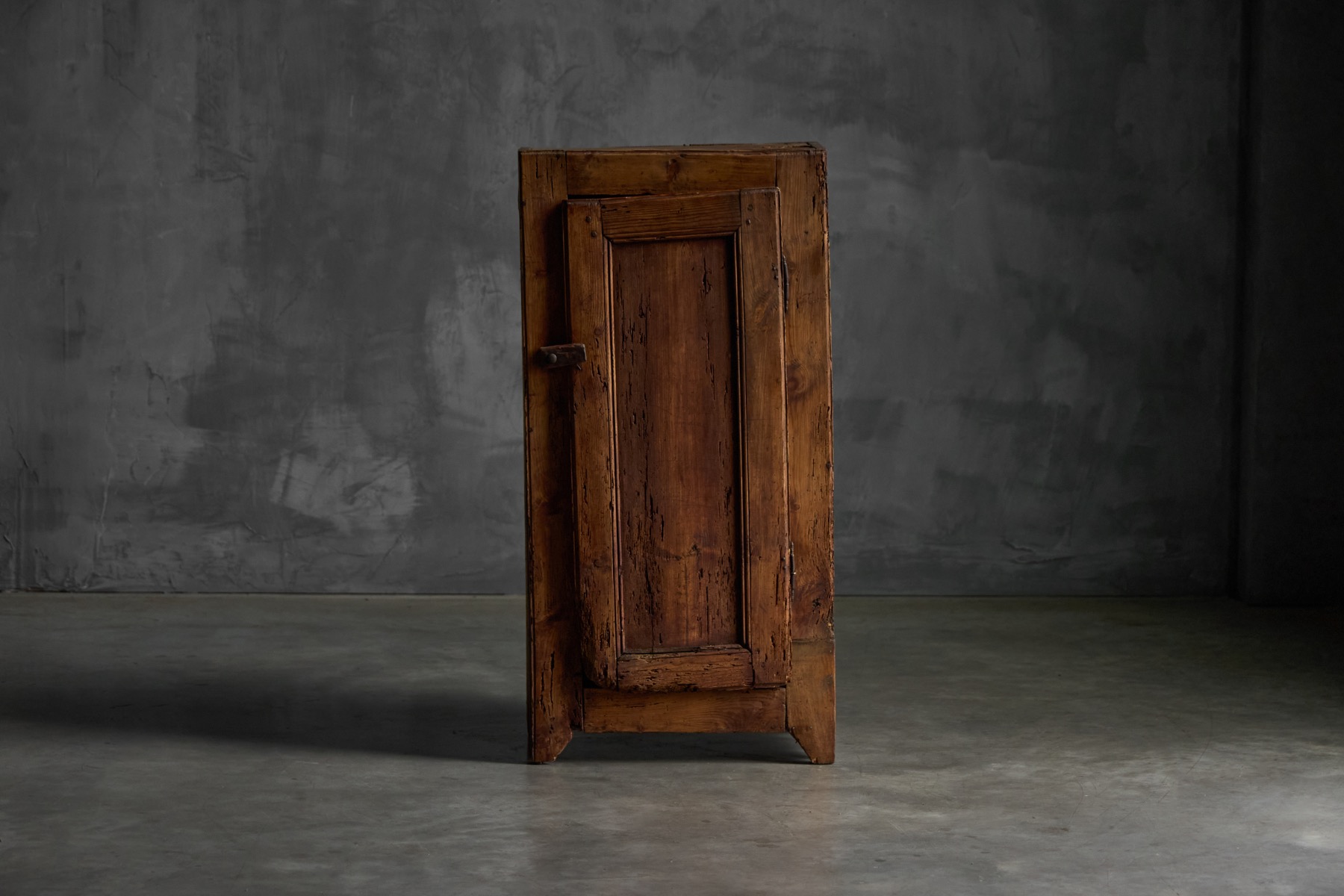 19th century Alpine cupboard with rural vernacular character