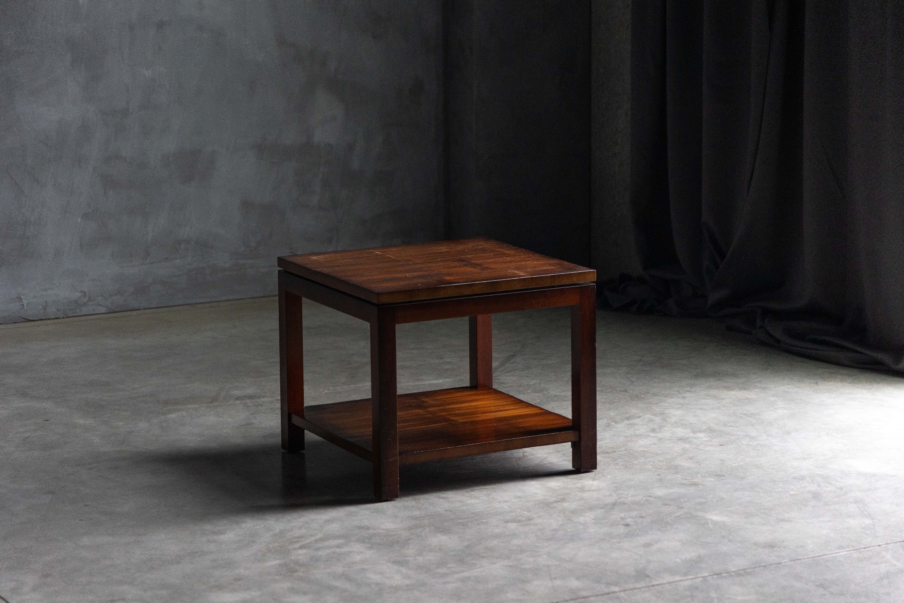 1980s bamboo accent table by Axel Vervoordt