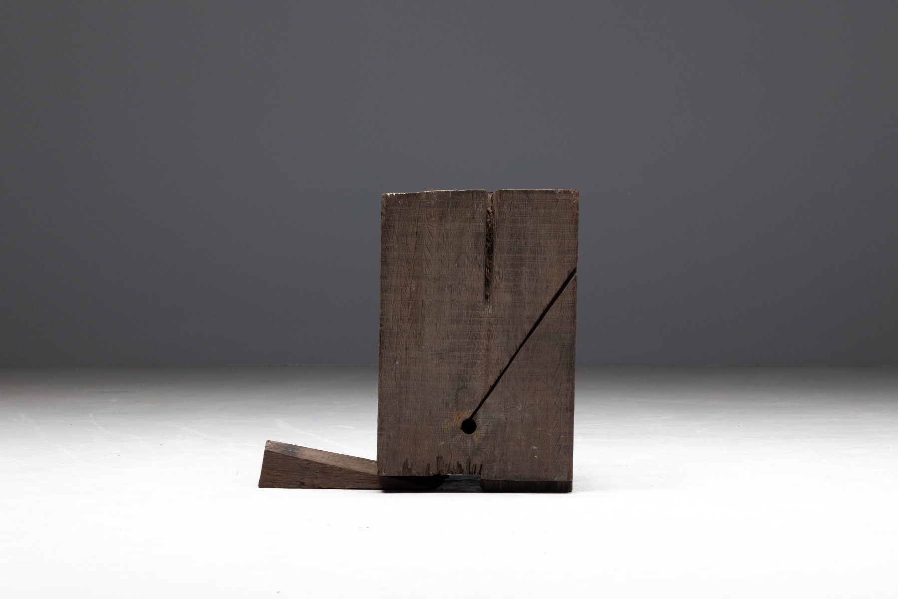 Bernd Lohaus wood sculpture 1996