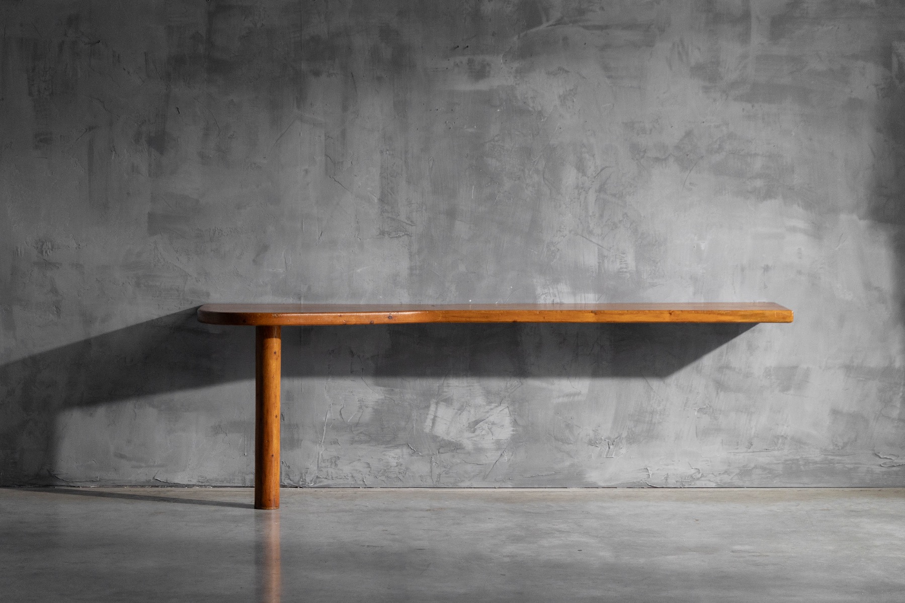 French mid century modern console table by Charlotte Perriand