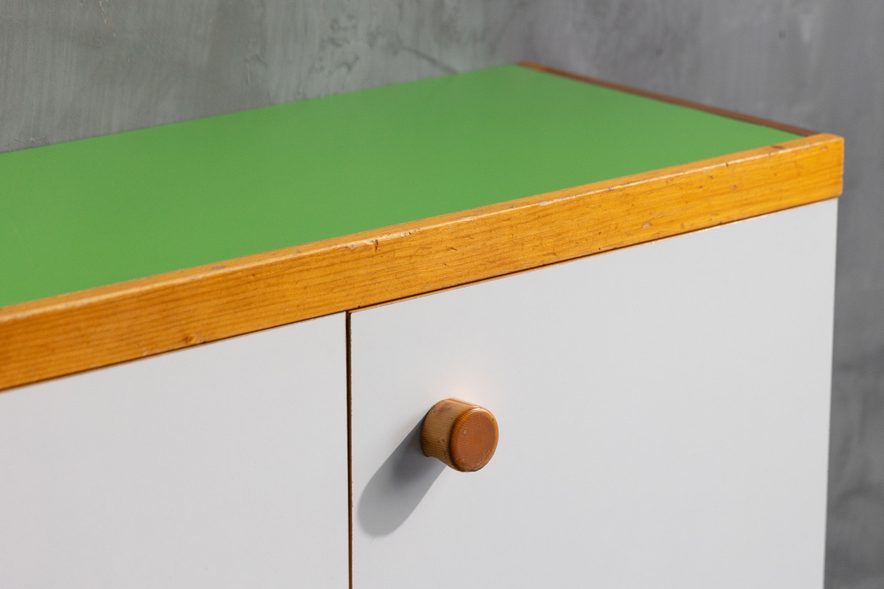 French modern wall cabinet by Charlotte Perriand from the Les Arcs project