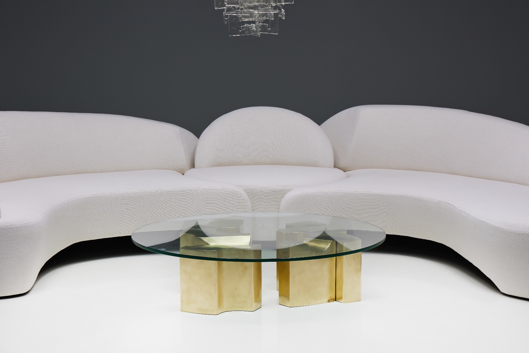 Comete sofa by Vladimir Kagan for Roche Bobois