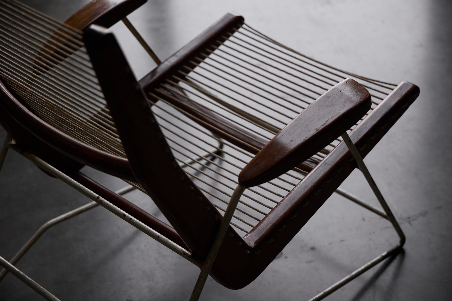 Brazilian modernist String Chair by Eisler and Hauner
