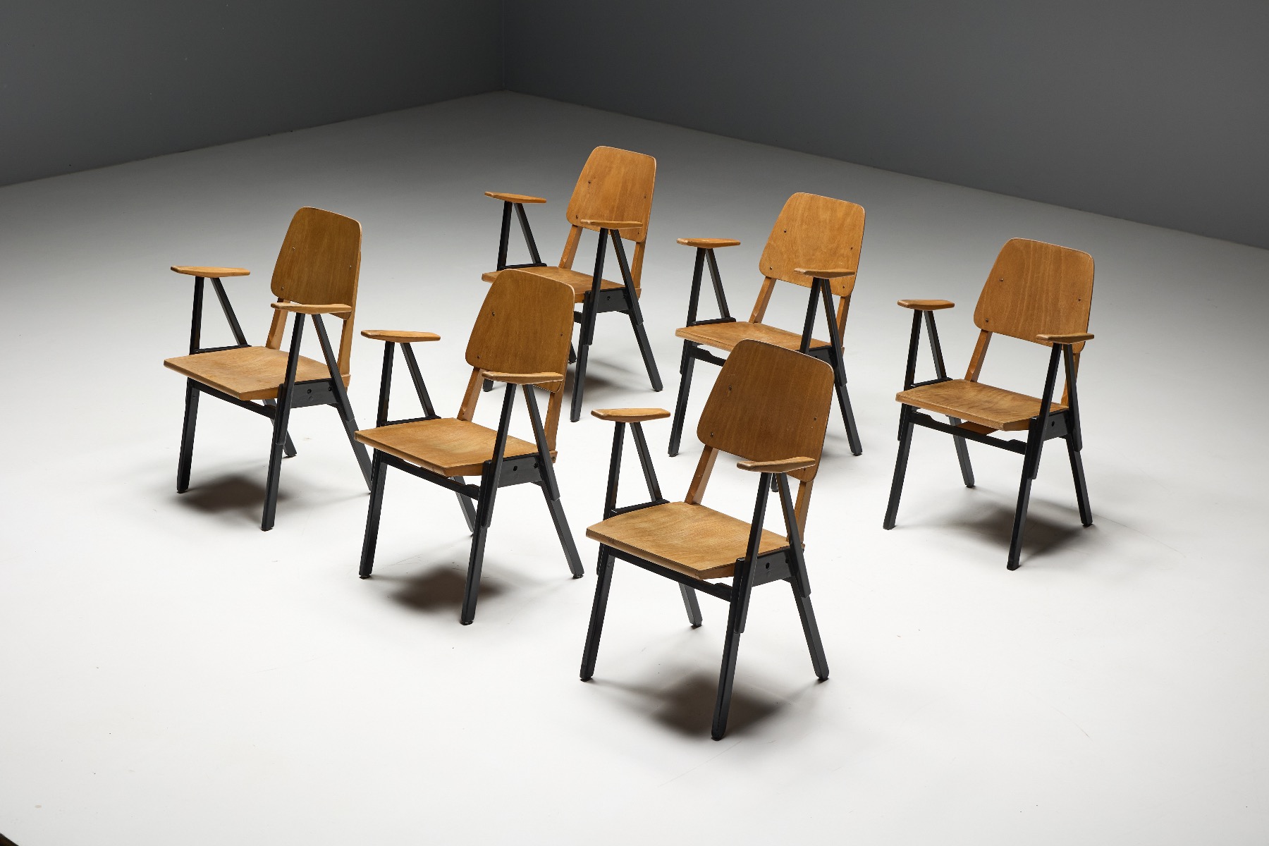 Ermeloo Zwager Palais de Tokyo chair 1950s