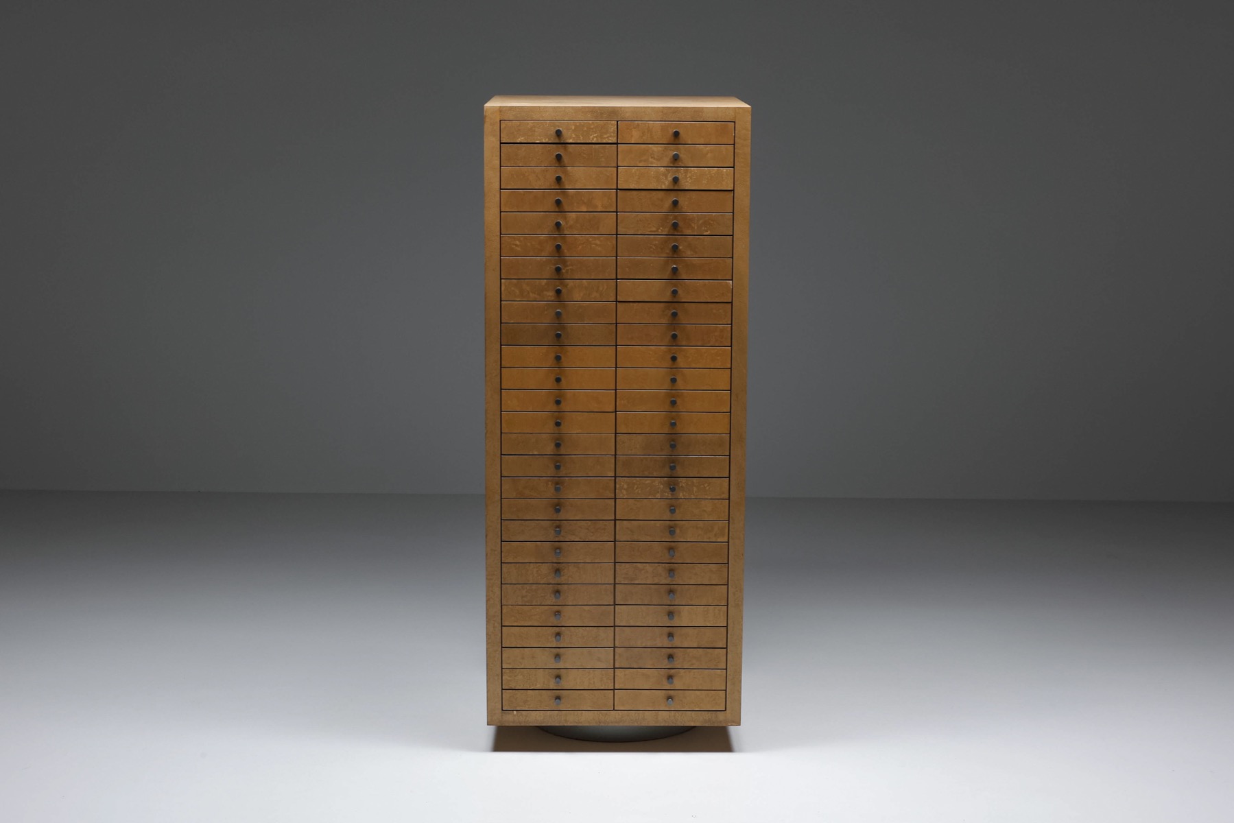 Frans van Praet Memphis cabinet with multiple drawers from the 1980s design