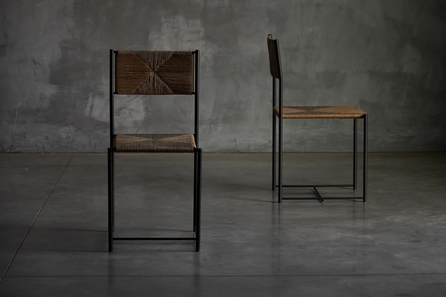 Italian modern dining chair from the Paludis series by Belotti