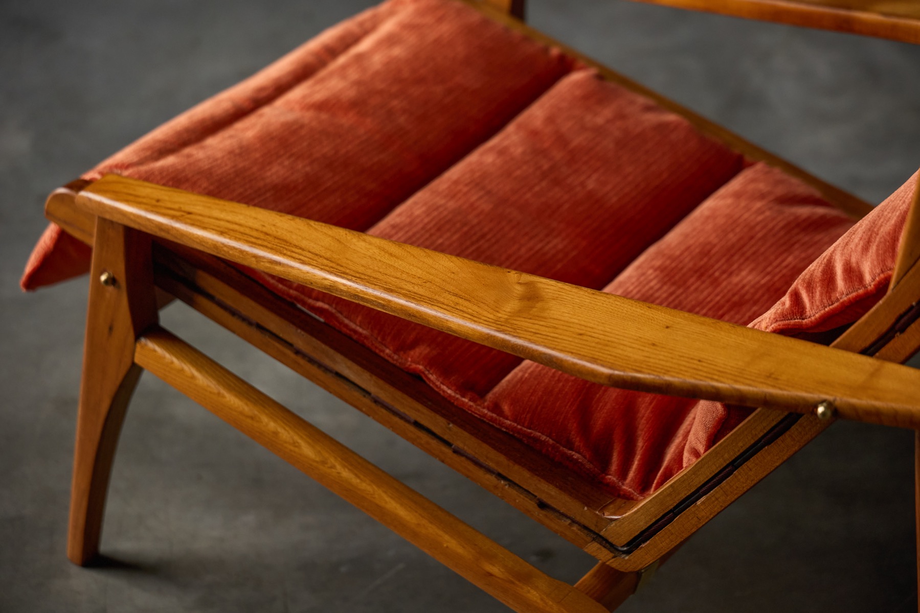 Gio Ponti Modello 811 lounge chair produced by Cassina