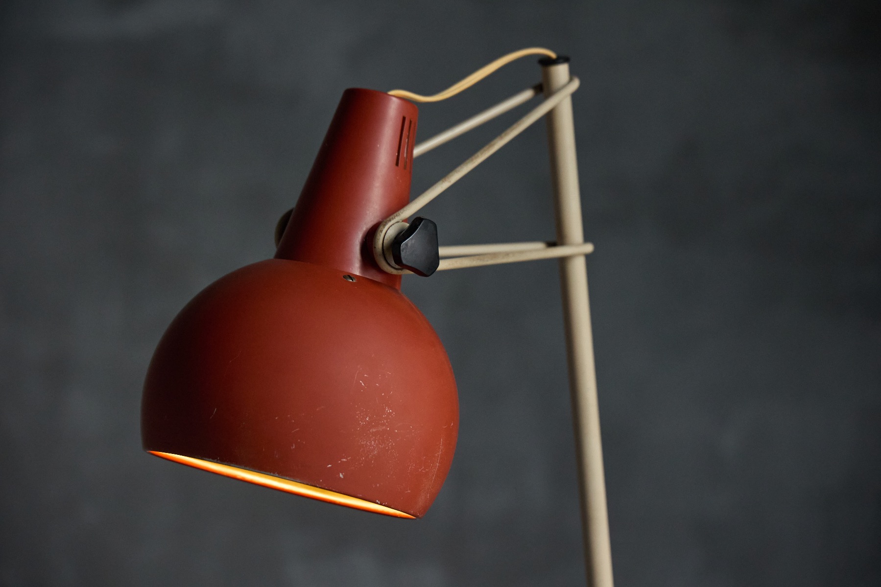 Louis Kalff NX29 floor lamp for Philips from the 1950s design