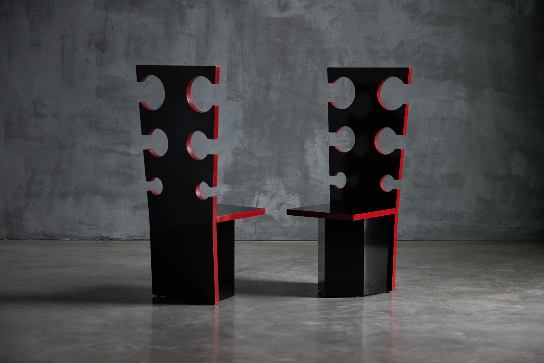 1970s Italian lounge chairs by Max Papiri