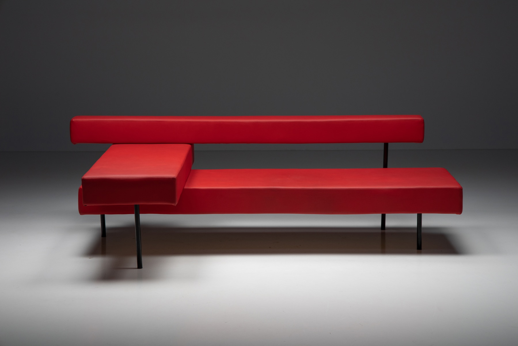 Modern architectural sofa in postmodern design from the 2000s