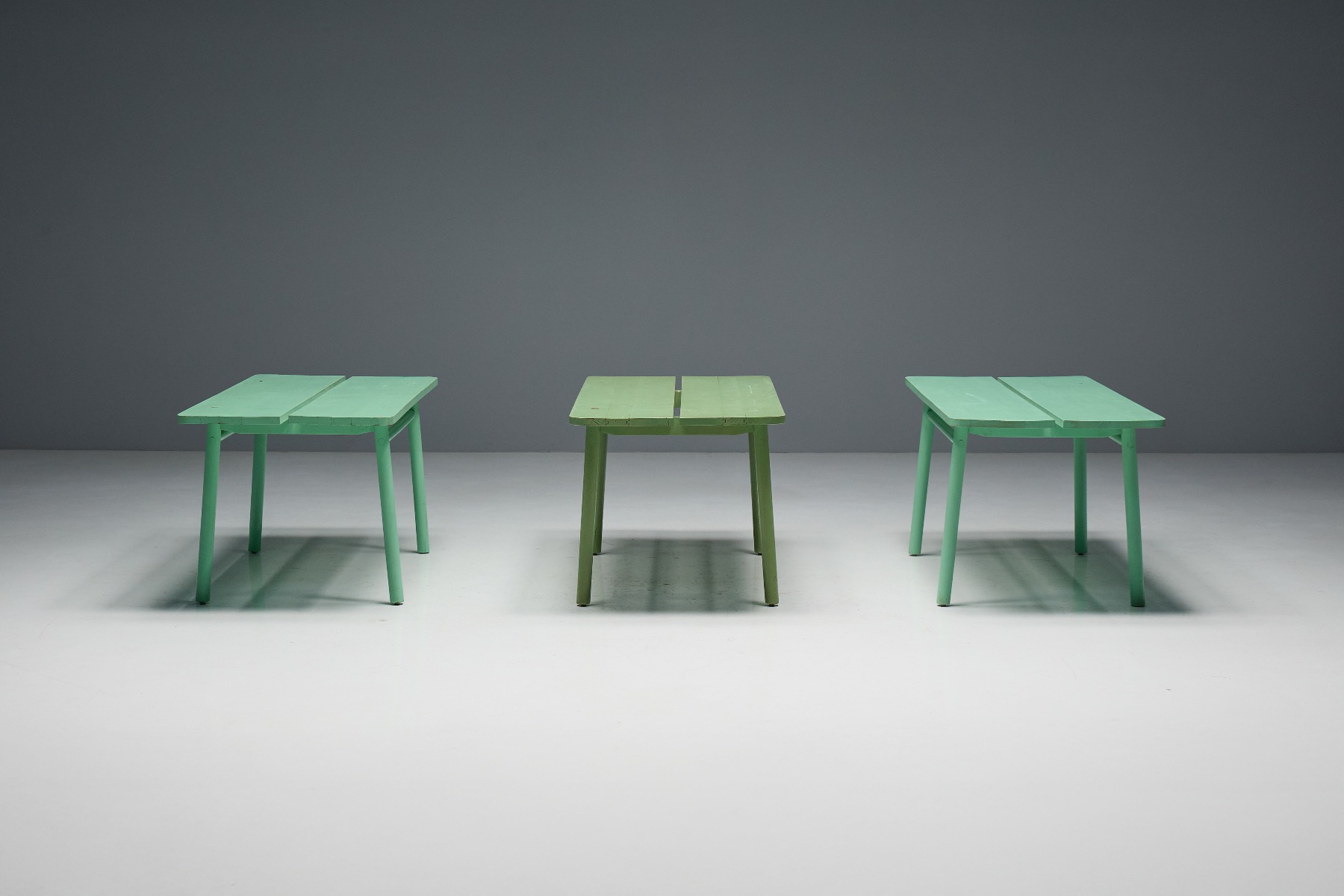 Pierre Gautier-Delayé Green Coffee Bean table with organic form
