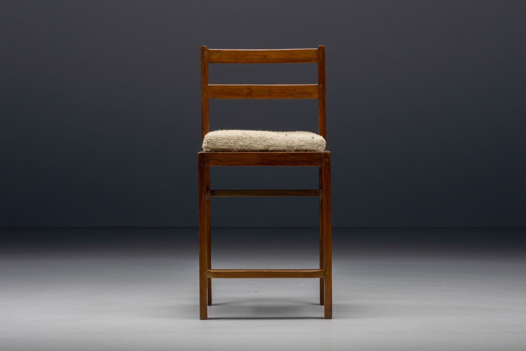 Pierre Jeanneret Chandigarh stool from the 1960s design