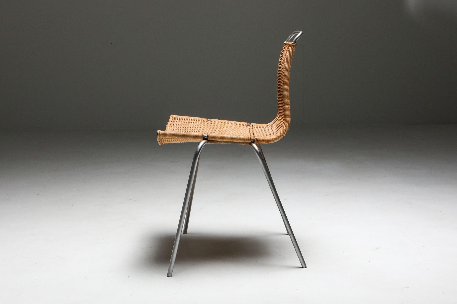 Poul Kjaerholm PK1 chair from the 1950s design