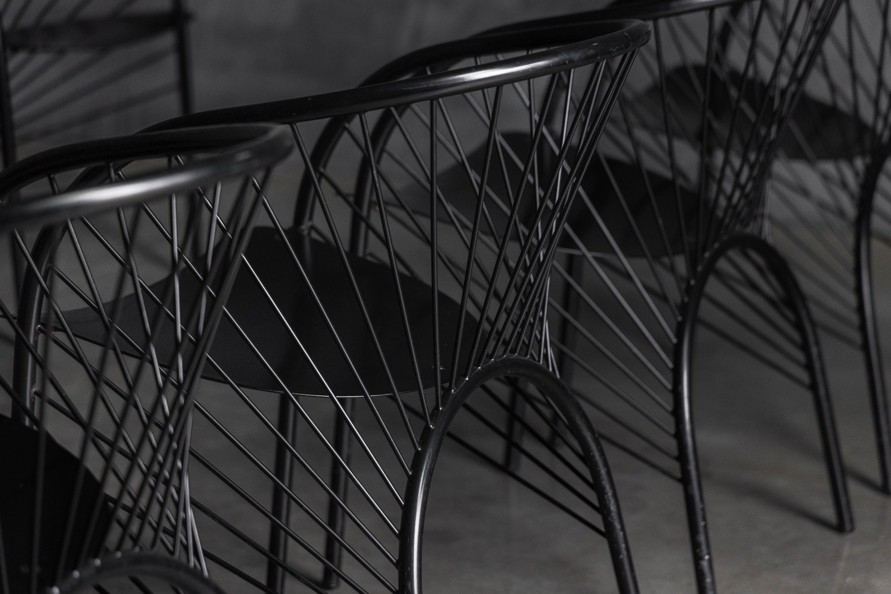 Italian postmodern Lizzie chair by Régis Portier