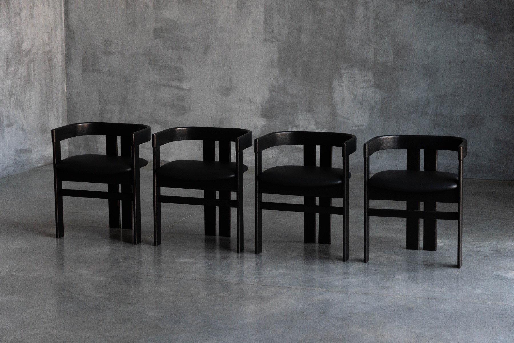 Tobia Scarpa Pigreco chairs for Tacchini design