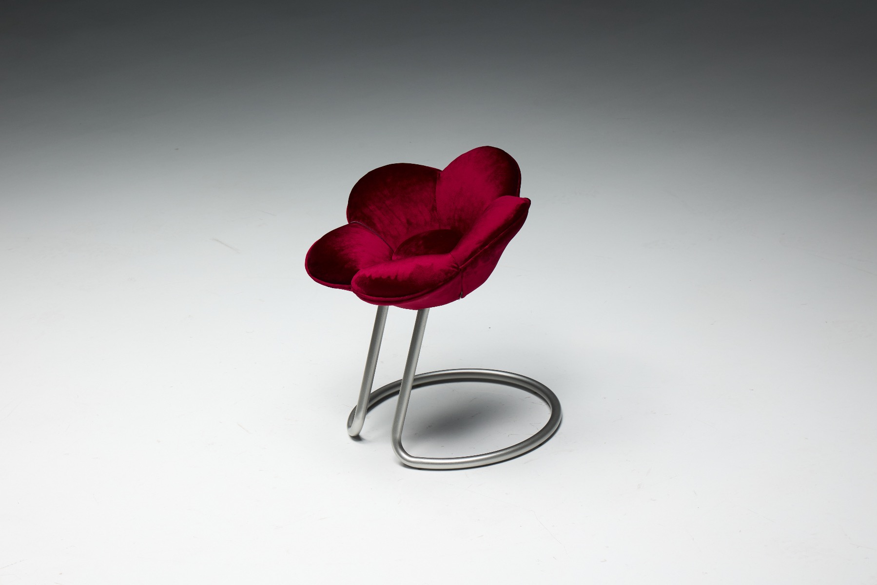 Artistic 1990s flower stool by Masanori Umeda