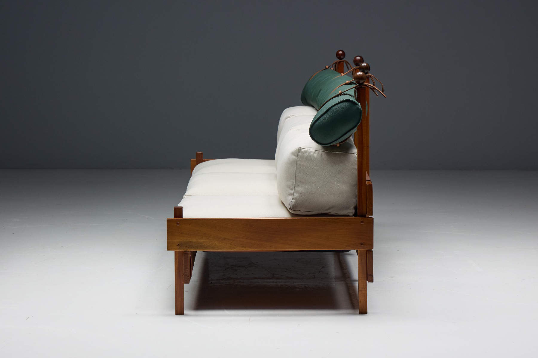 Classic modern Brazilian lounge sofa