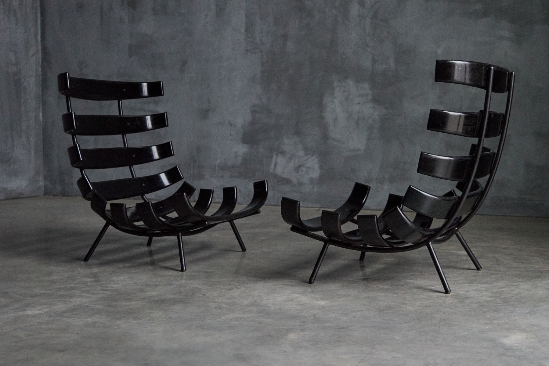 High end Brazilian design classic chairs