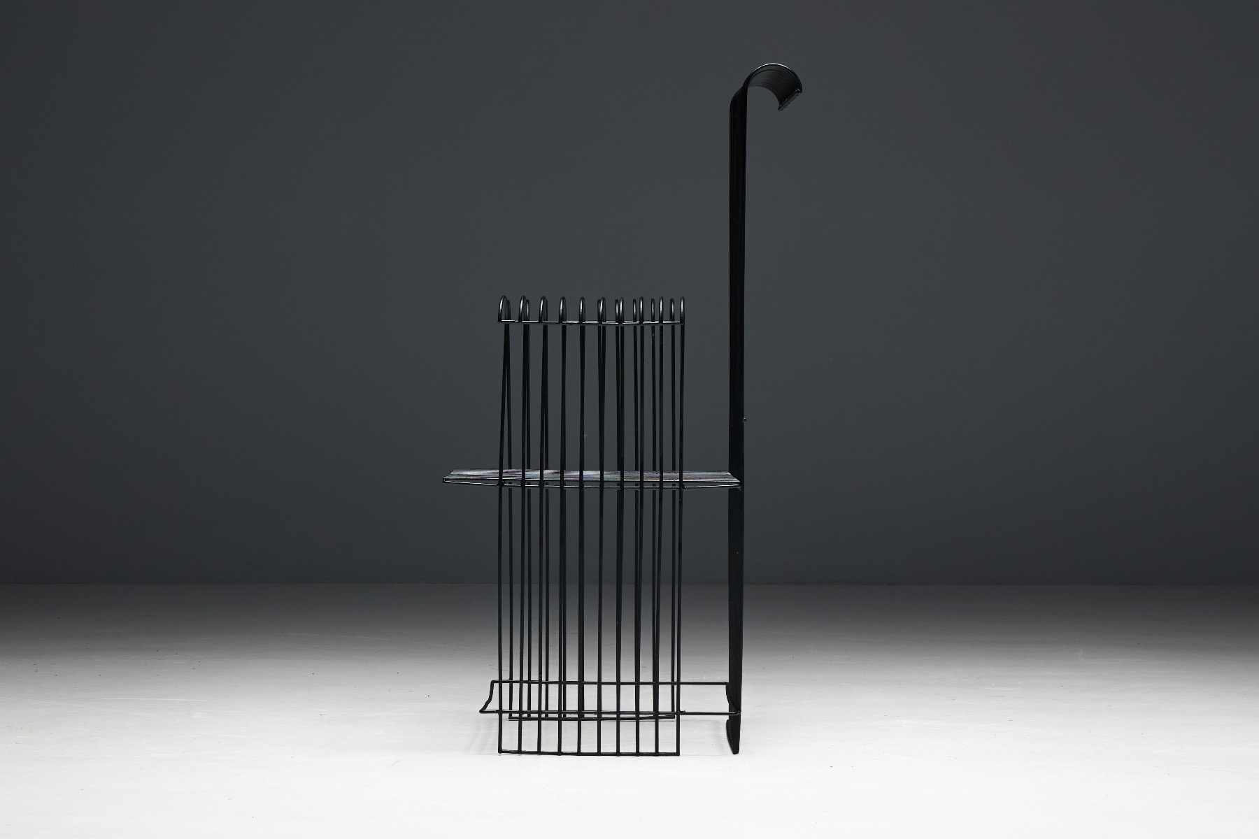 Authentic 1970s metal wire outdoor seating ensemble