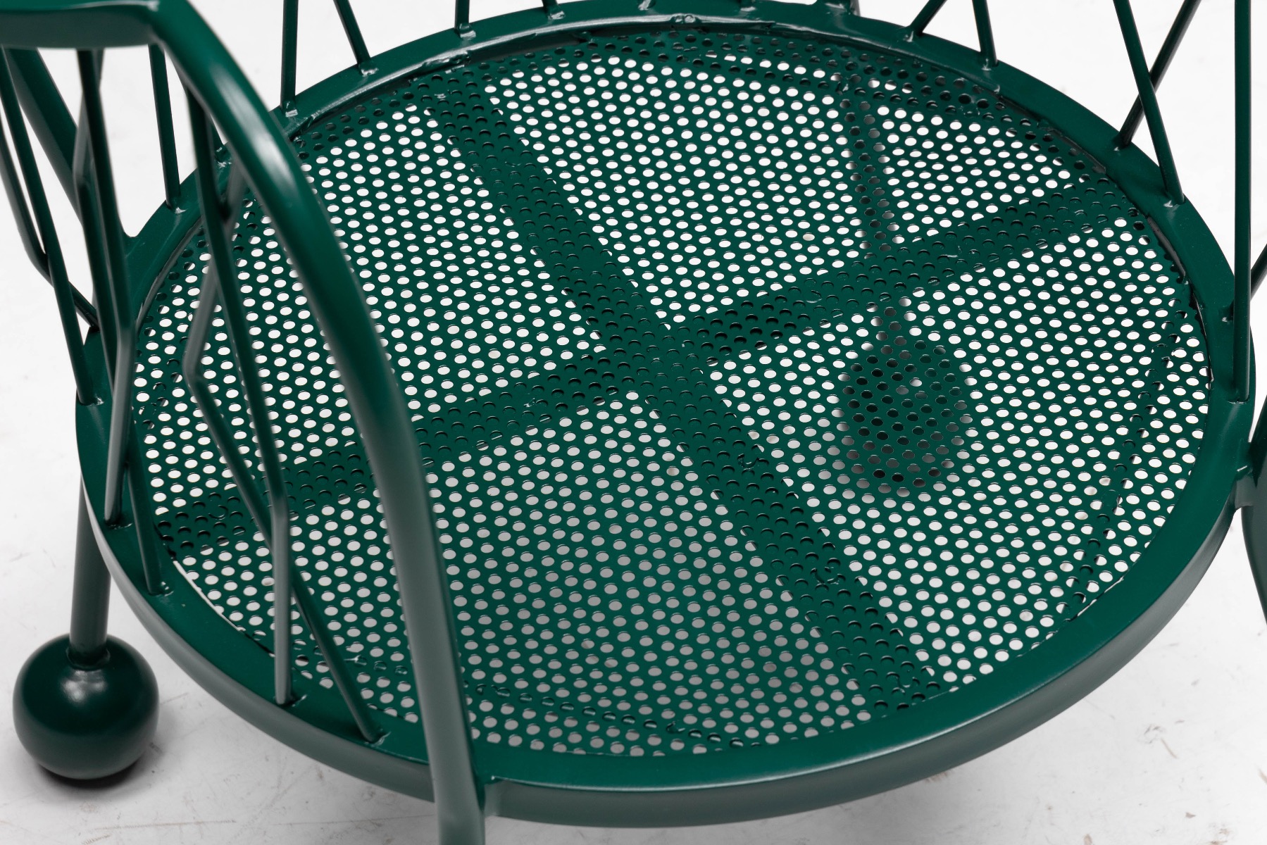 Vintage modern garden armchairs with sculptural form