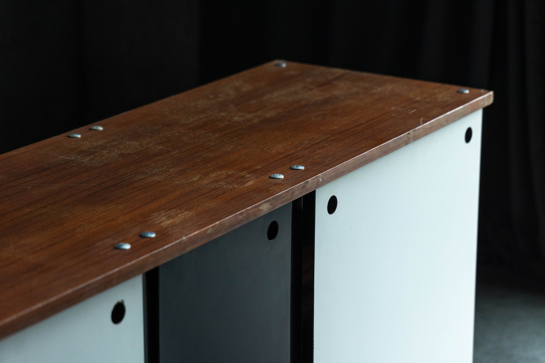 French modernist Bloc sideboard design