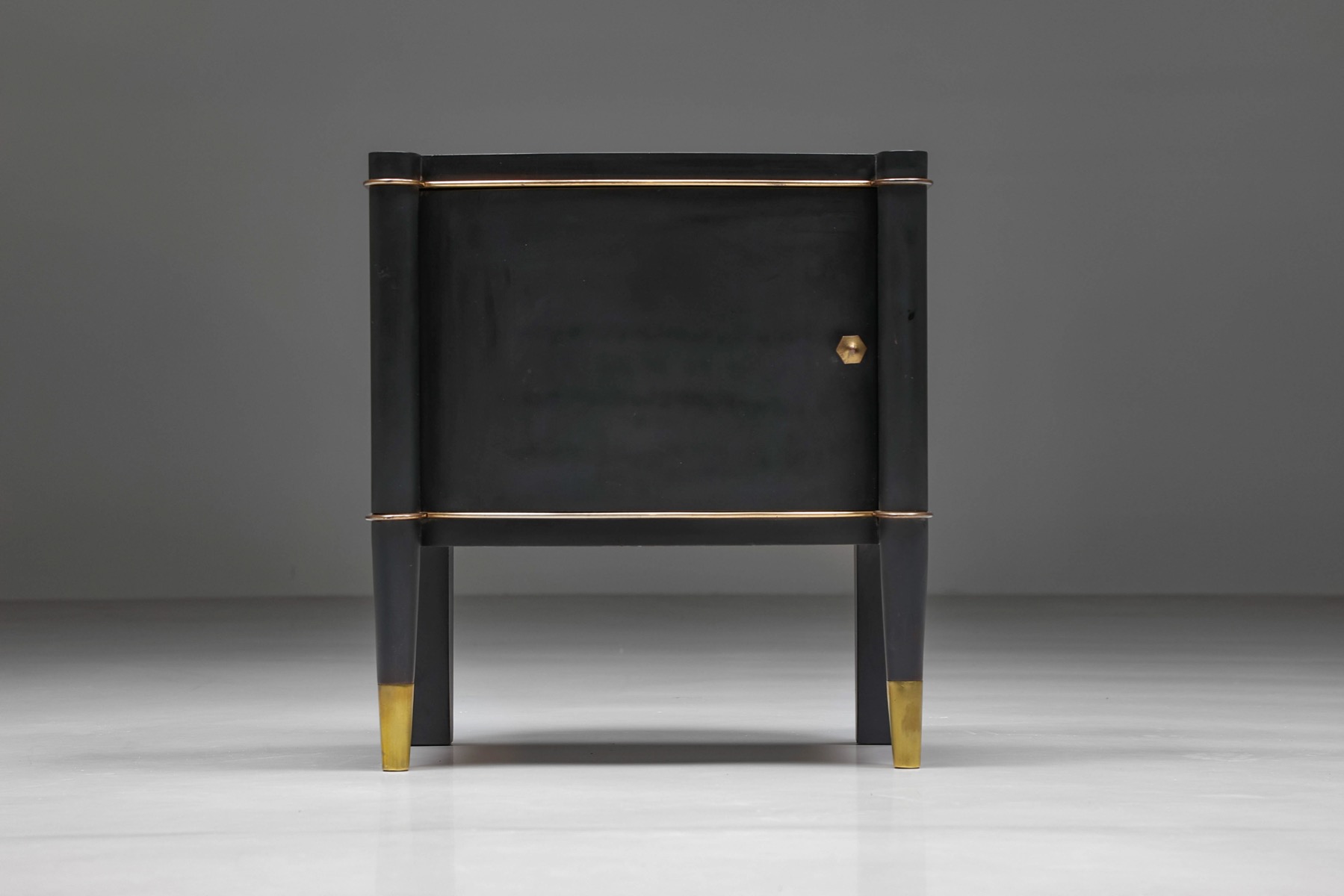 1960s art deco bedside table by De Coene