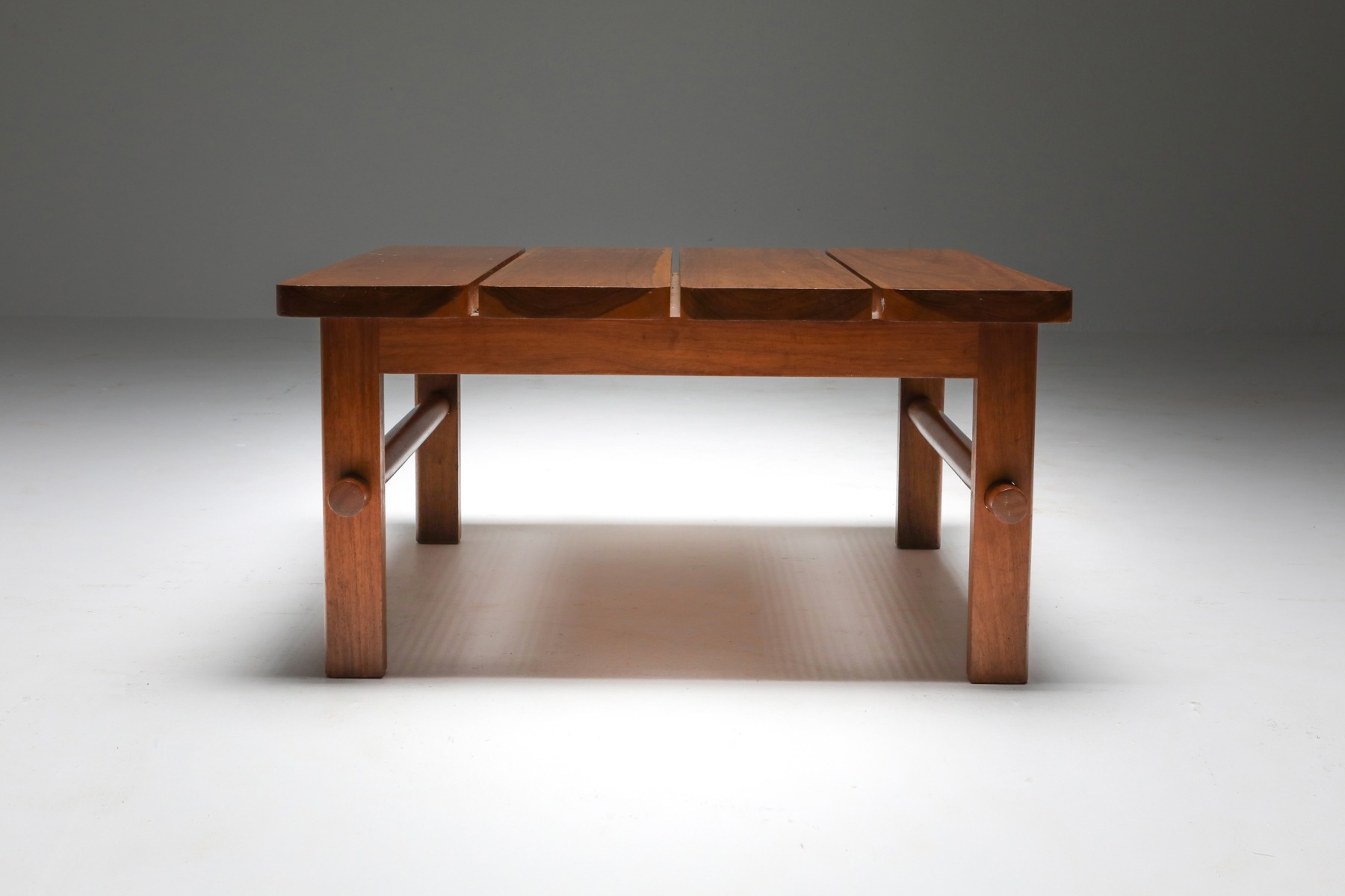 1960s Brazilian coffee table in modernist style