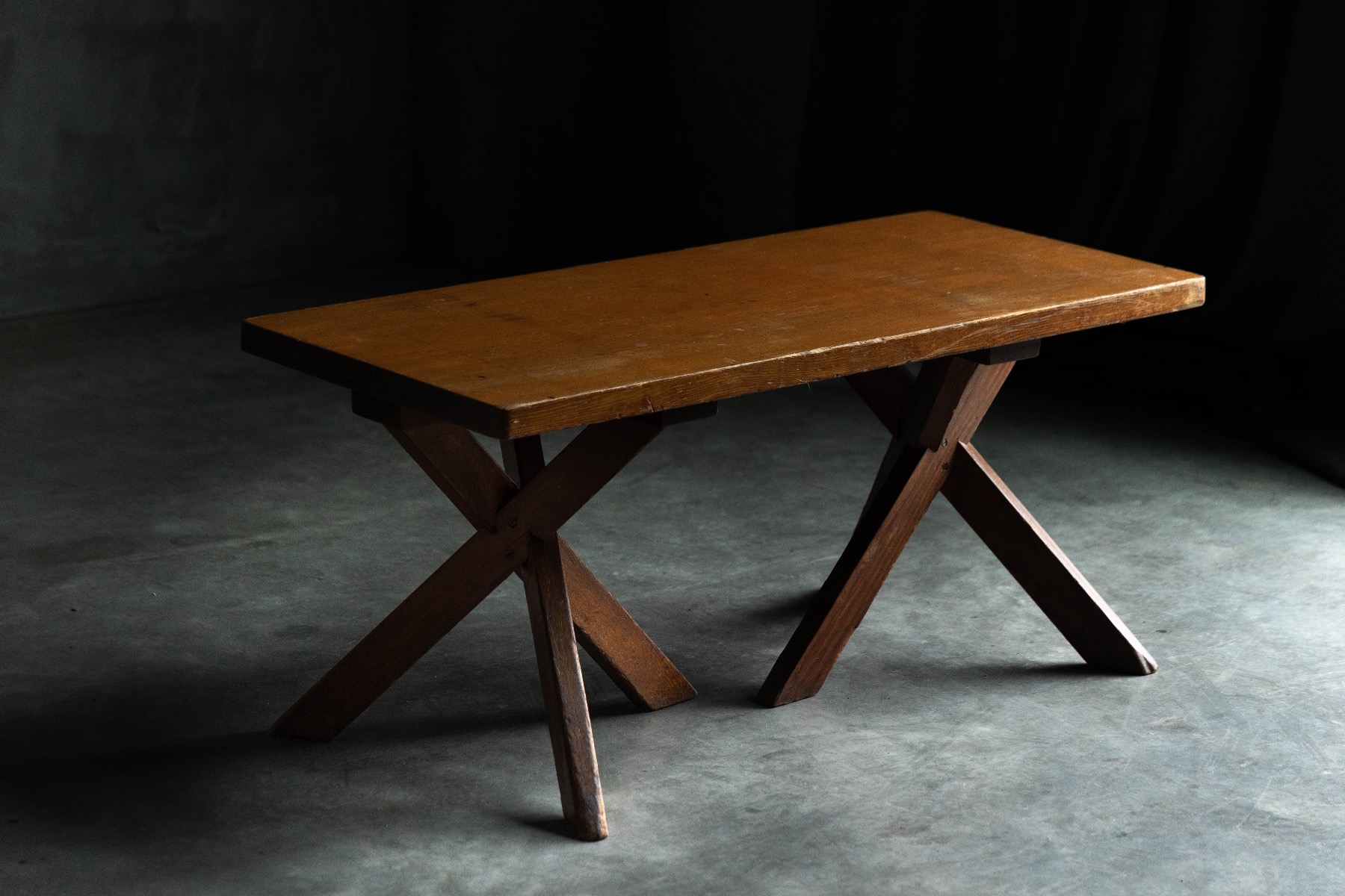 French modernist side table from Hotel Les Trois Arcs