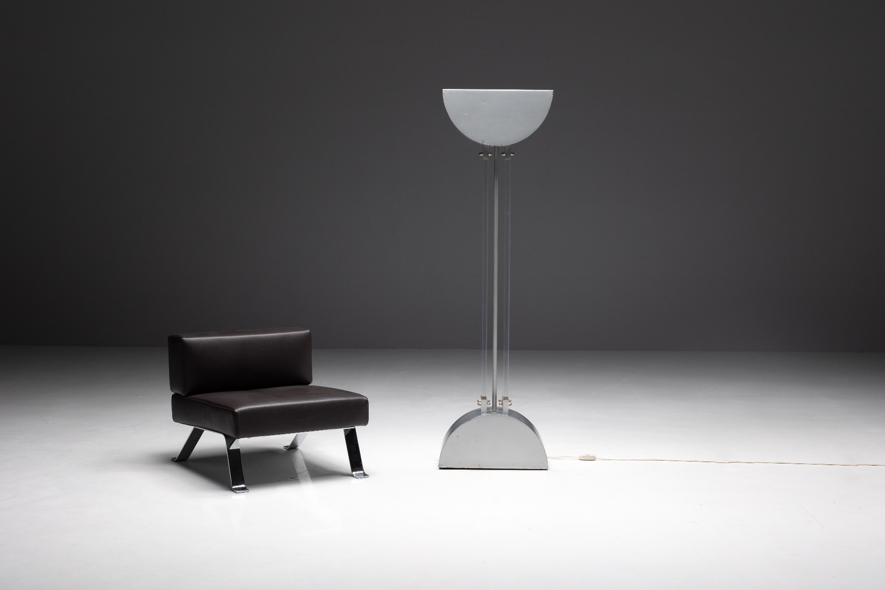1970s postmodern floor lamp in Memphis style
