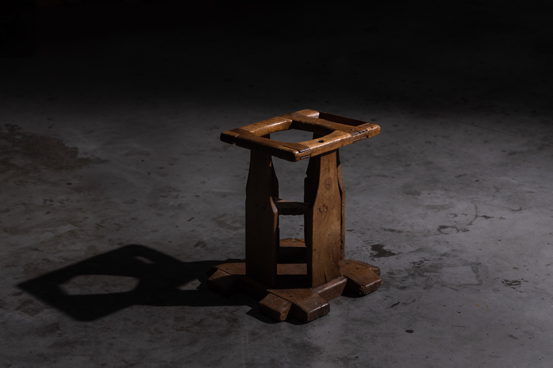 19th century vernacular functional piece in solid wood