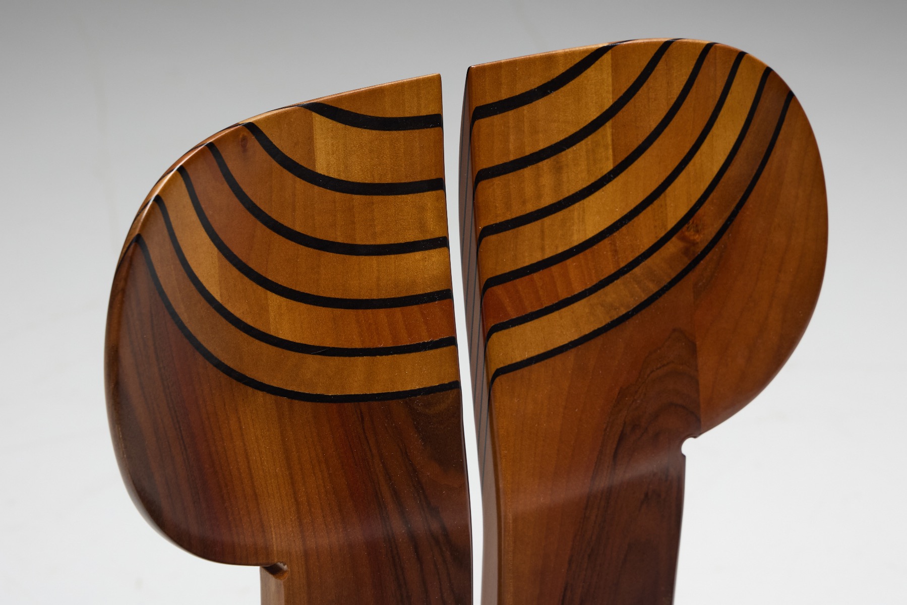 Afra and Tobia Scarpa Africa dining chairs