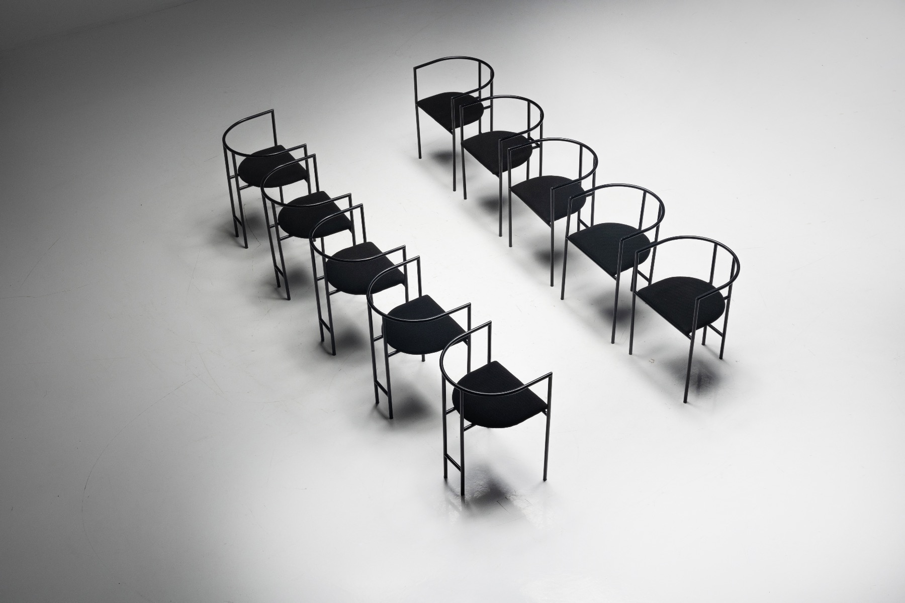 Bieffeplast Tokyo armchairs 1980s