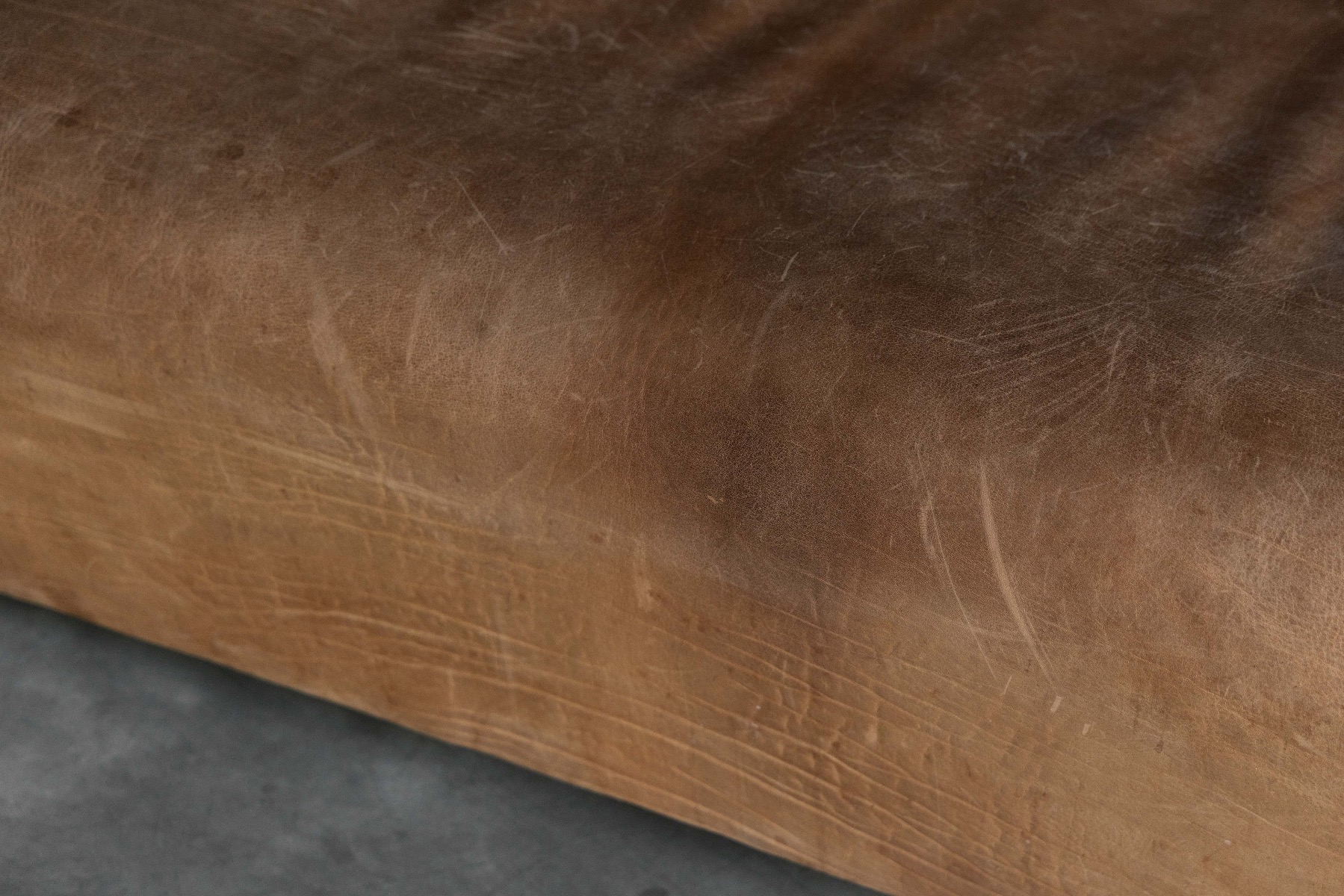 De Sede DS 47 modular leather sofa dating to the 1970s