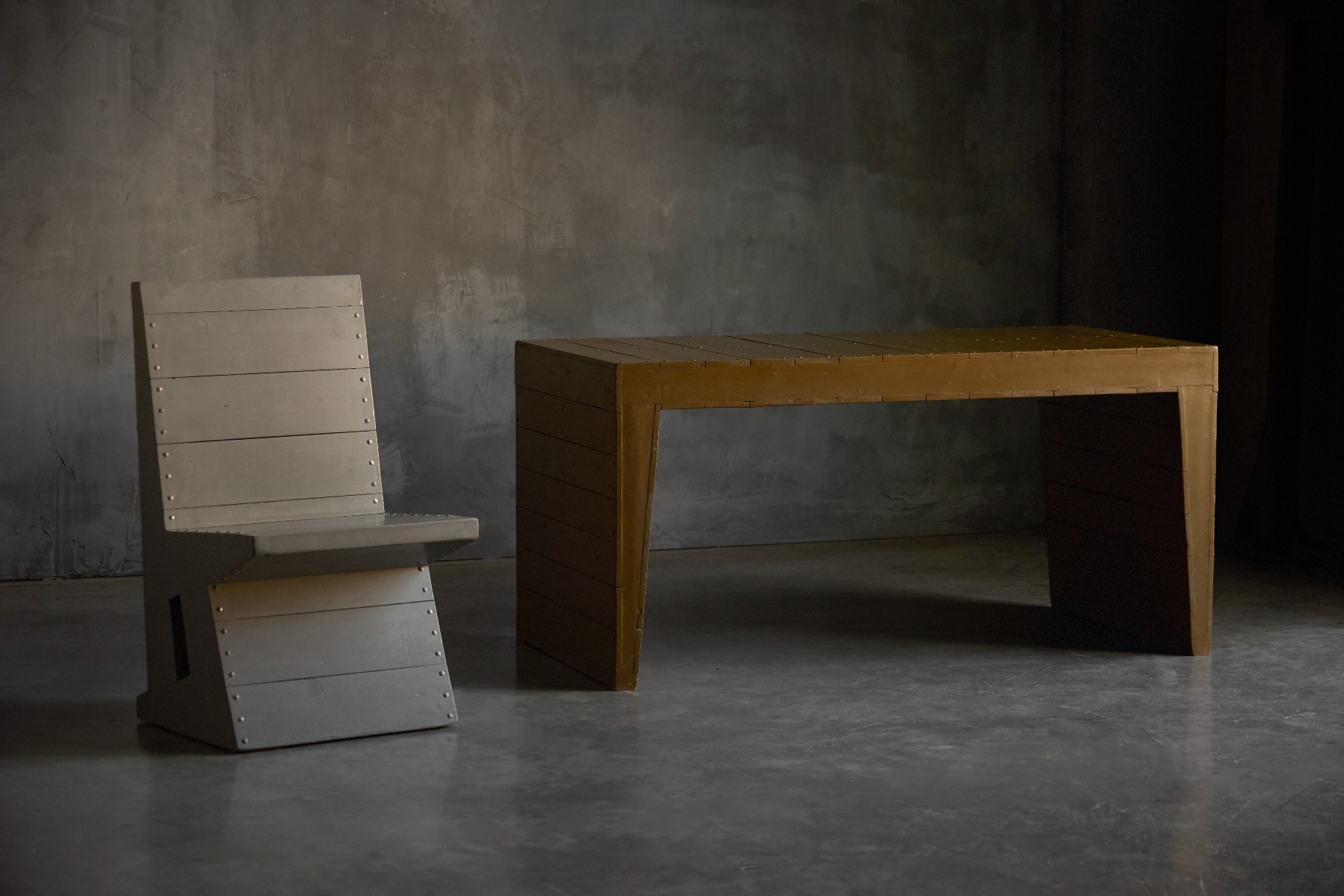 Writing table by Nico van der Laan reflecting restrained modernism