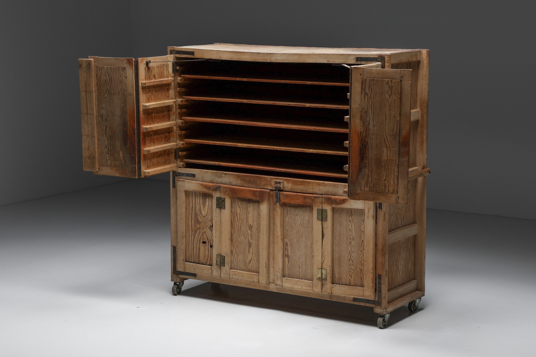 Early twentieth century oak storage furniture