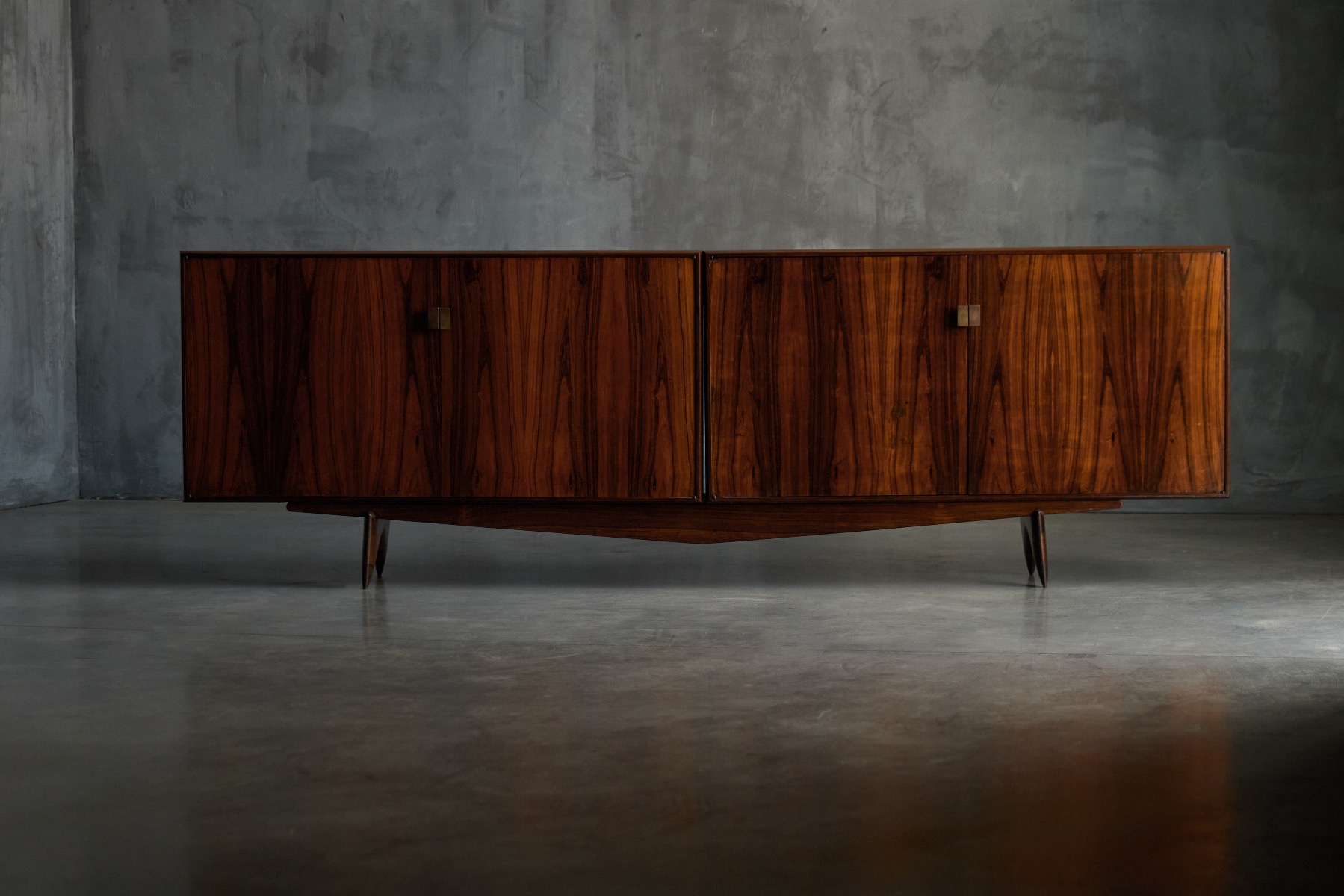 Vintage 1950s sideboard produced by Forma Móveis