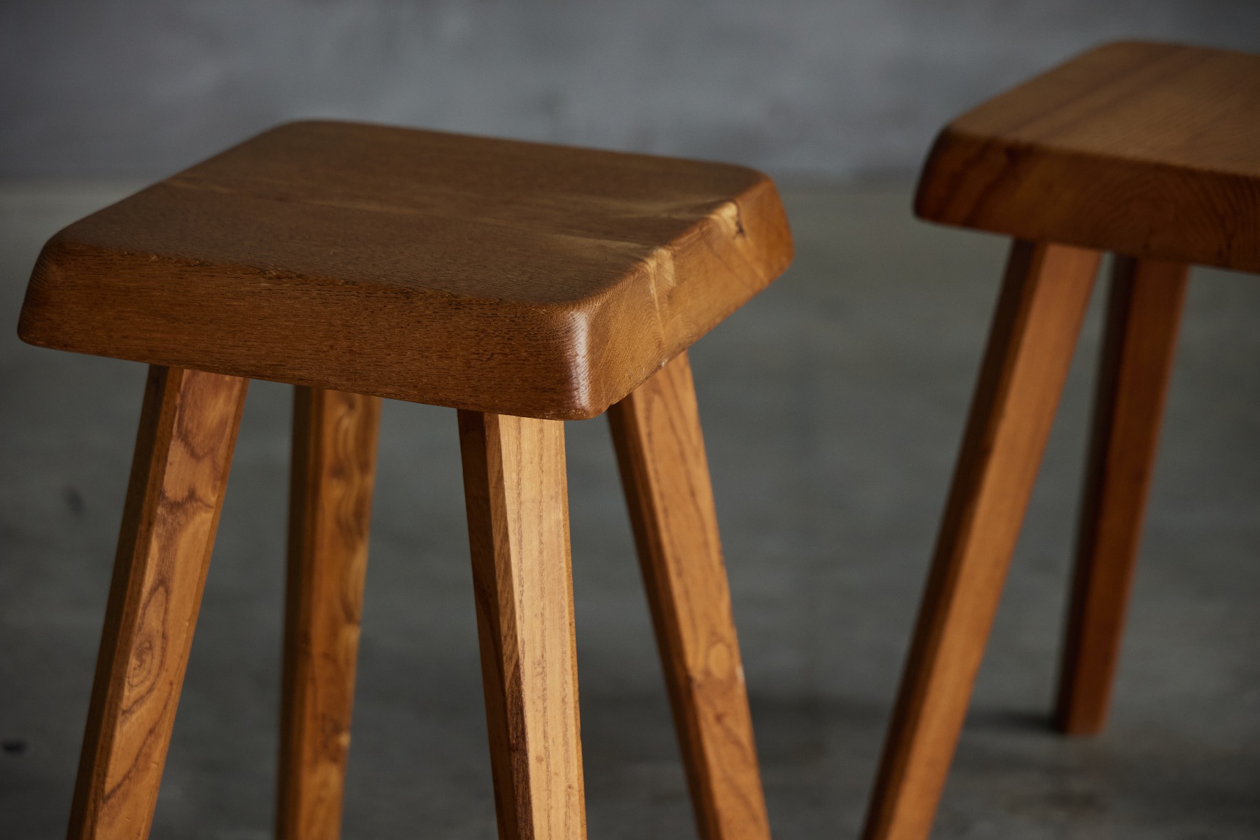 French design S01 stools by Pierre Chapo