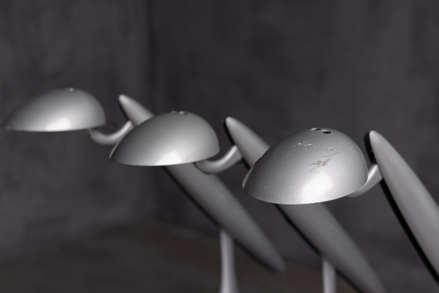 Luxo Heron desk lamp from the 1990s with sculptural form