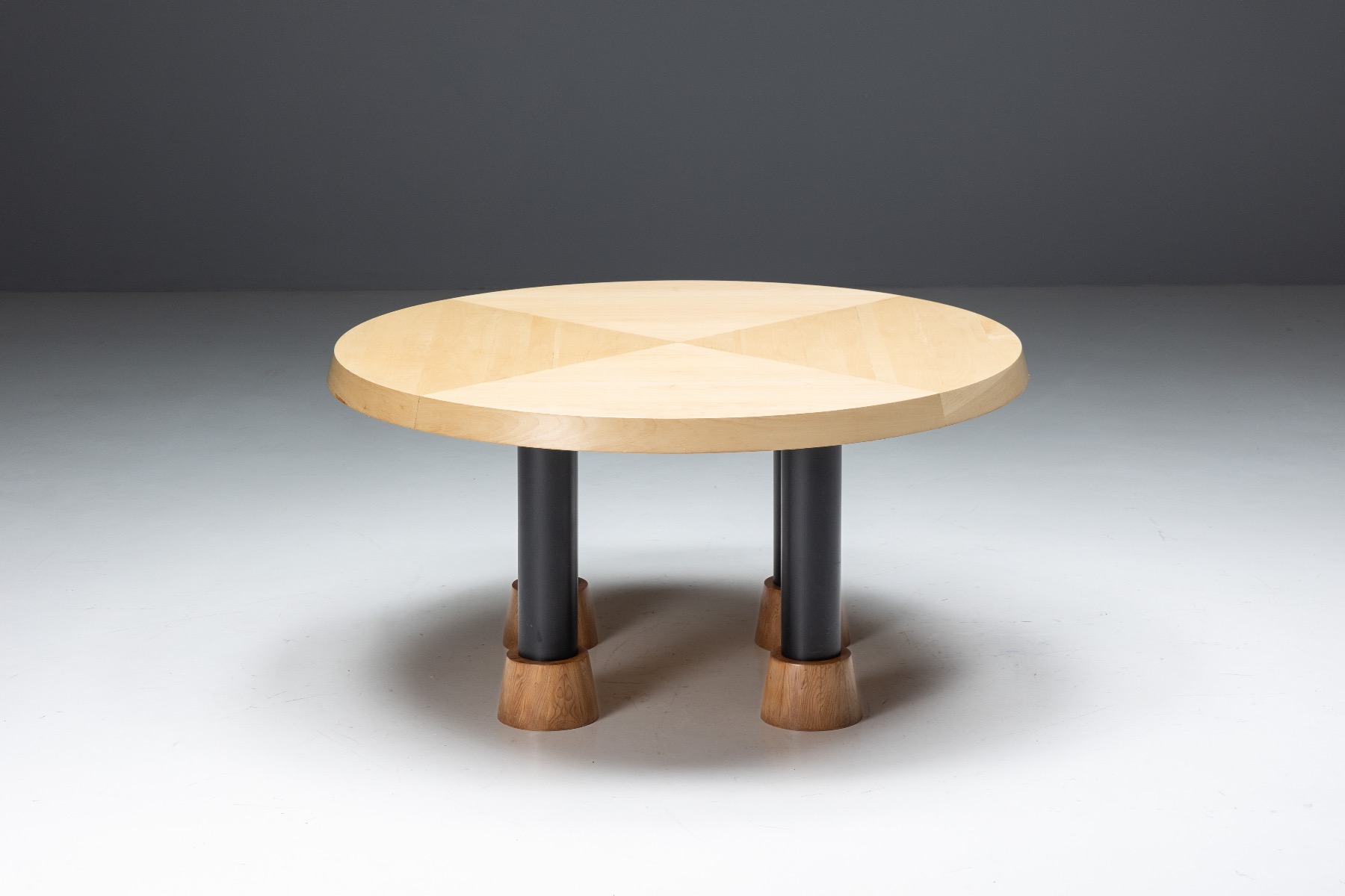 Memphis style dining table by Ettore Sottsass from the 1980s