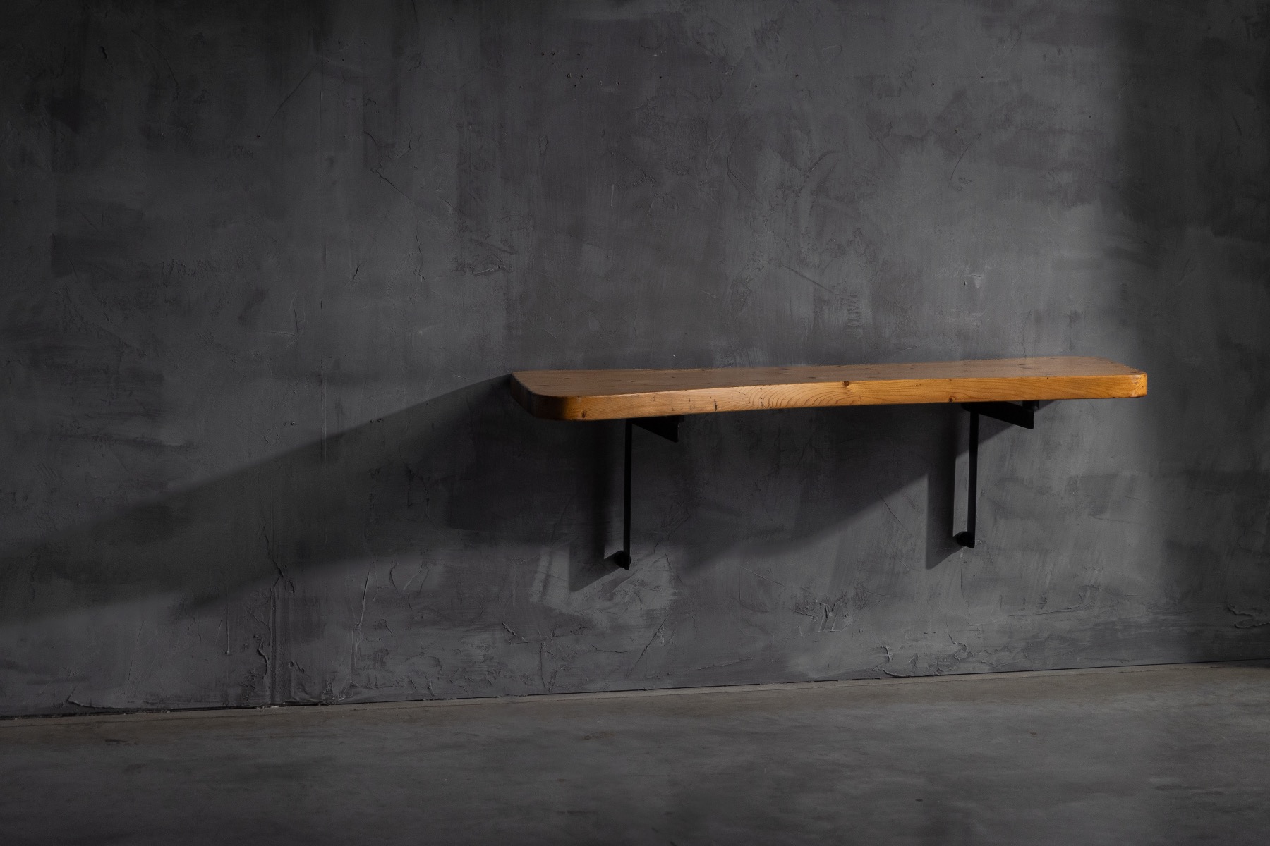 Mid century modern console table from the 1950s by Charlotte Perriand