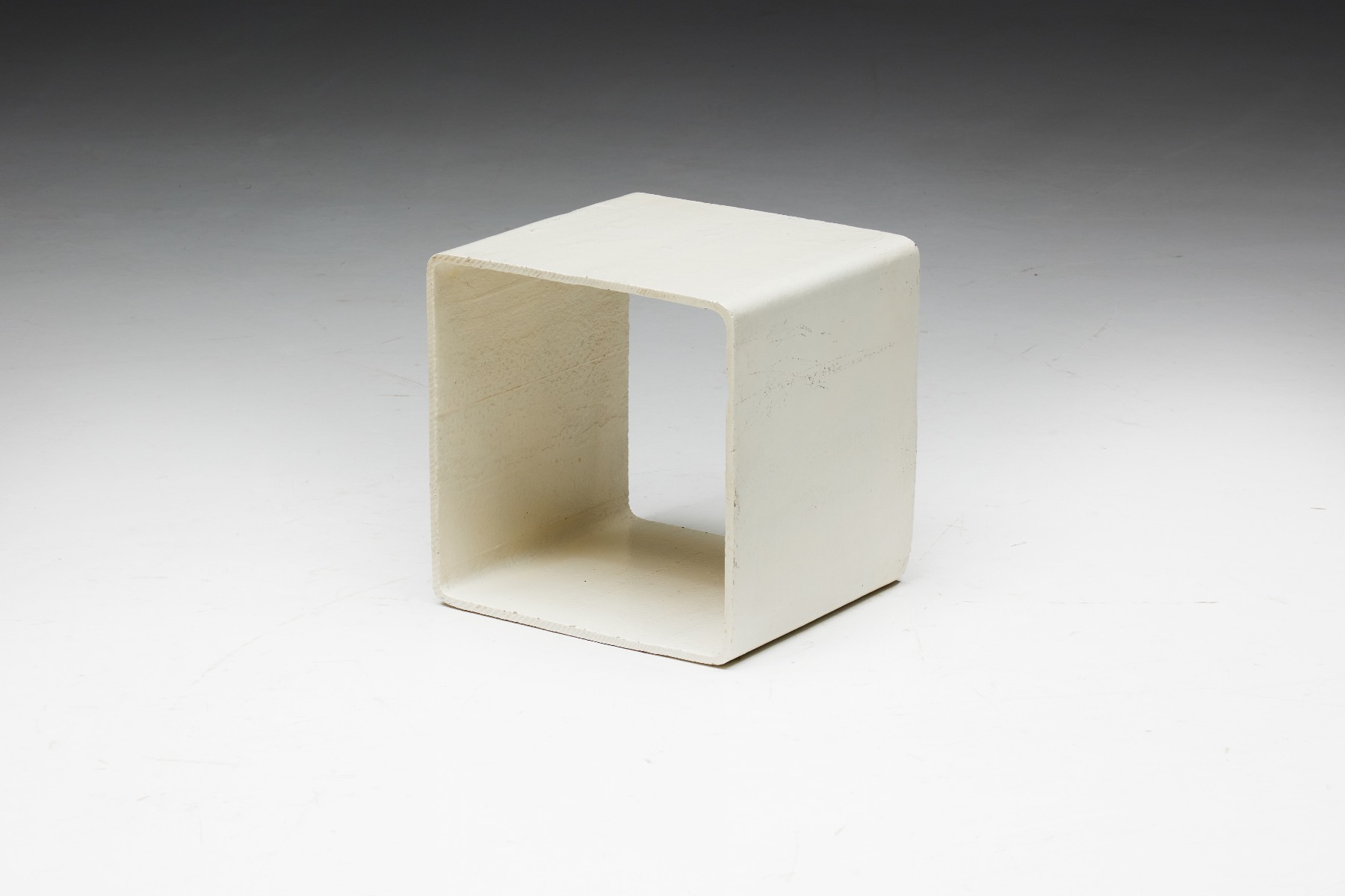 Mid century modern side table by Willy Guhl for Eternit