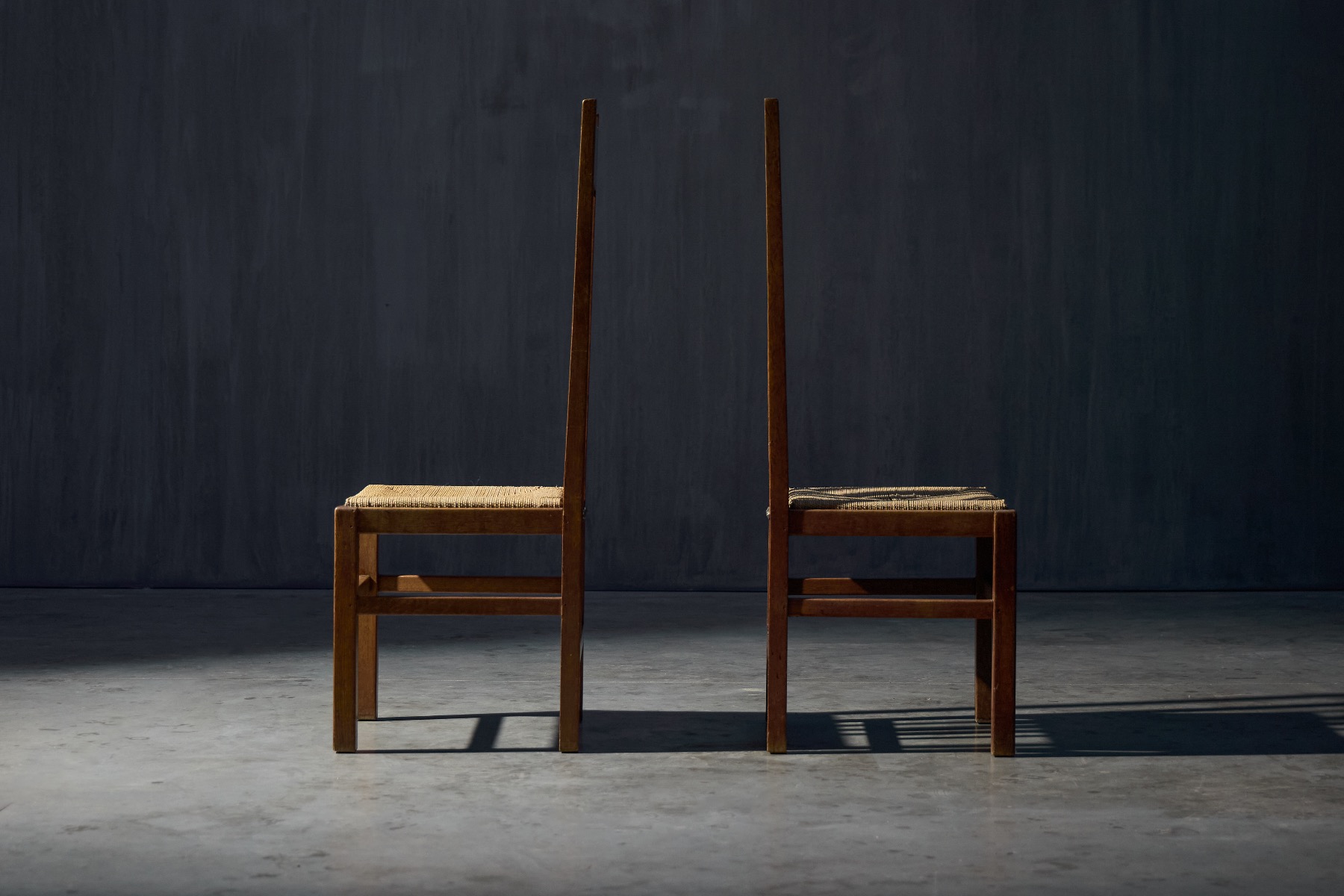 Early modernist high back seating from the Netherlands